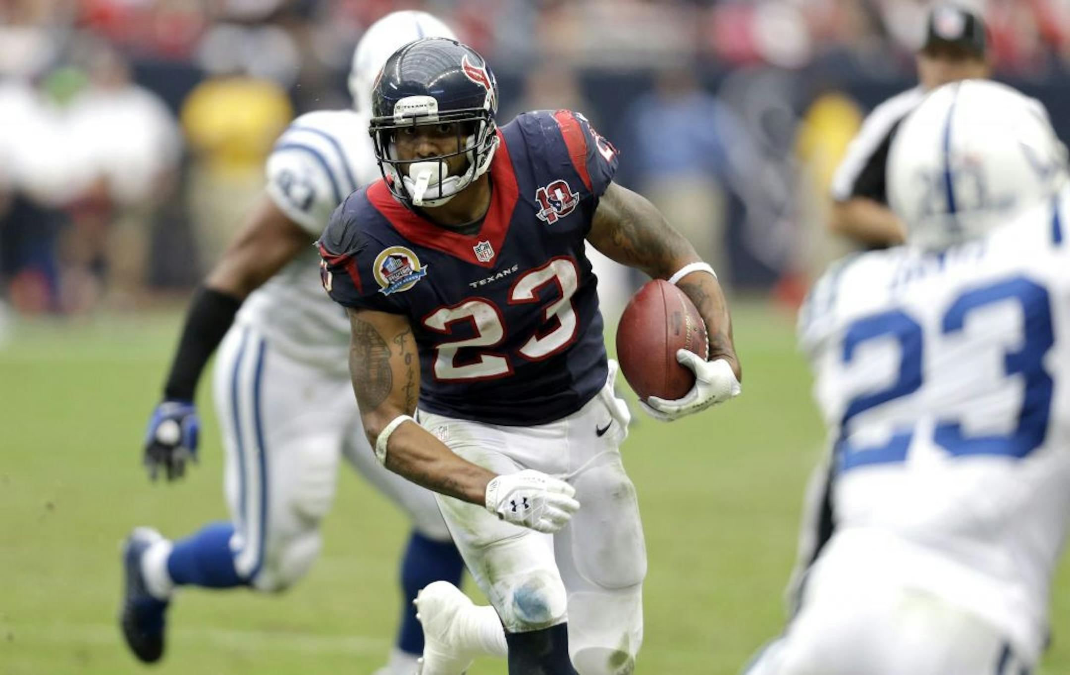 Houston Texans running back Arian Foster