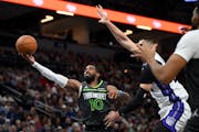 Veteran Mike Conley is one of the Timberwolves players who will need to contribute more with Karl-Anthony Towns sidelined for at least four weeks.