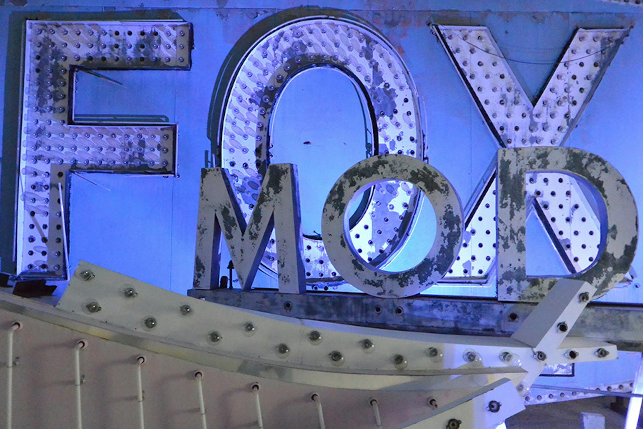 "A relic at the Neon Boneyard."