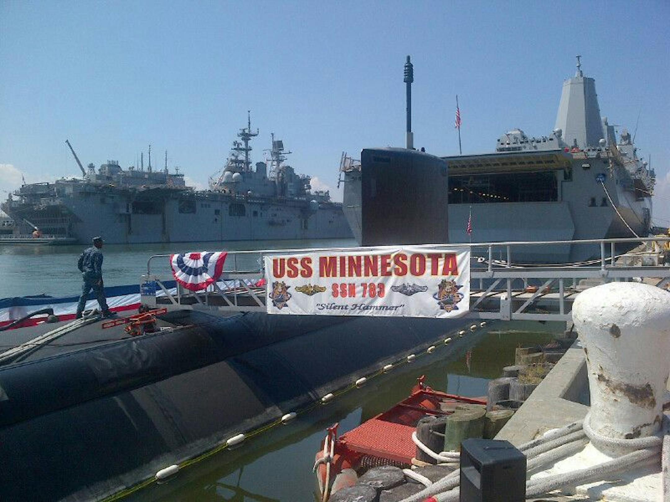 Submitted photo: USS Minnesota submarine