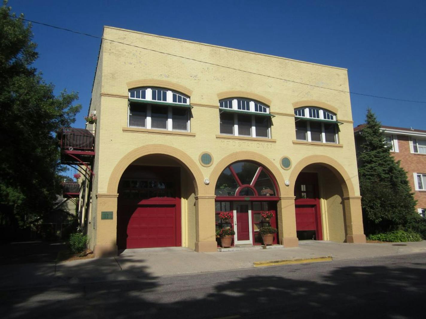 Photo by Kate Cunningham Homegaze1225: A fire station converted into a condo for sale by Coldwell Banker Burnet.