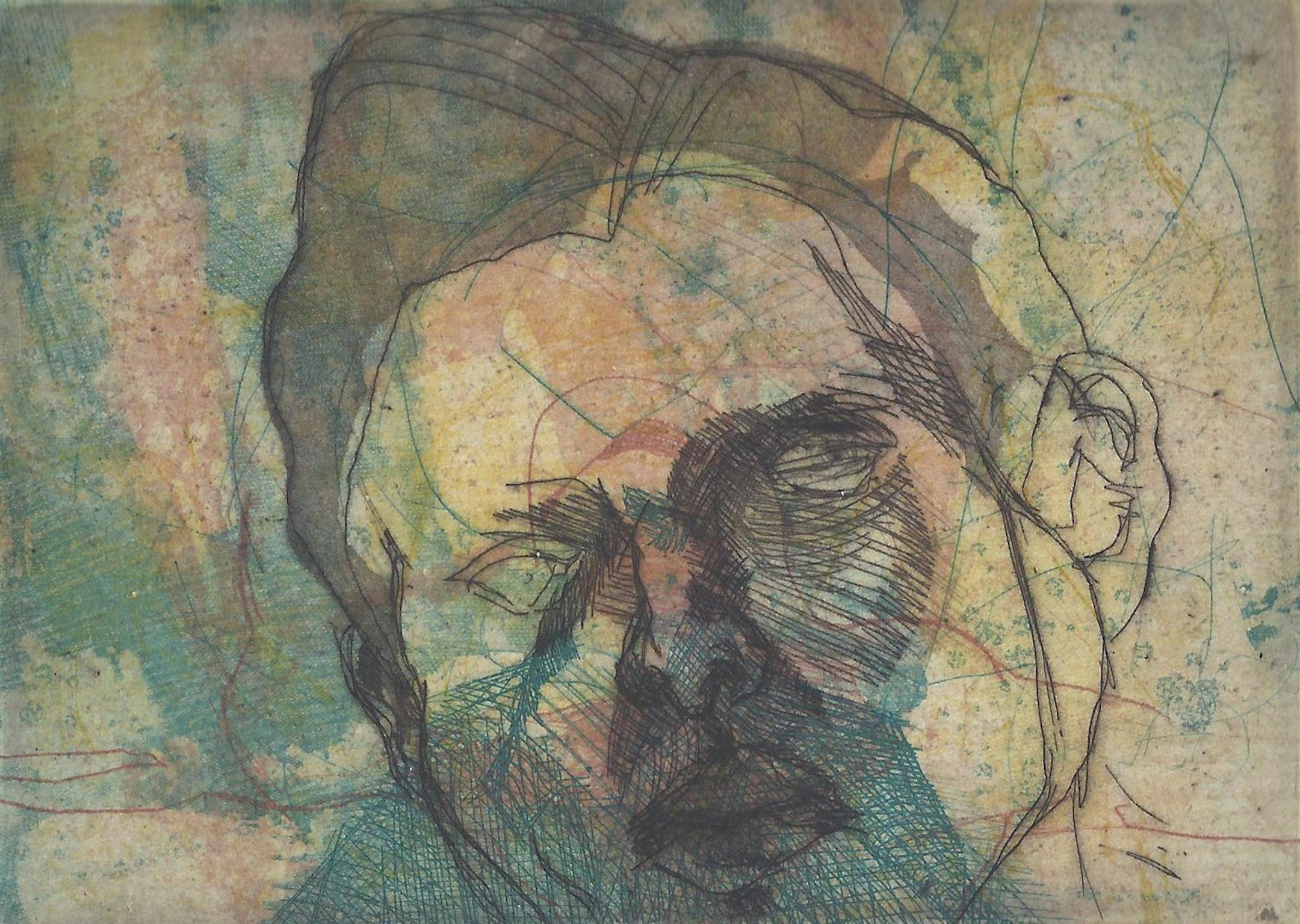 Zach Cramer work at Prints on Ice: 24th Cooperative Exhibition