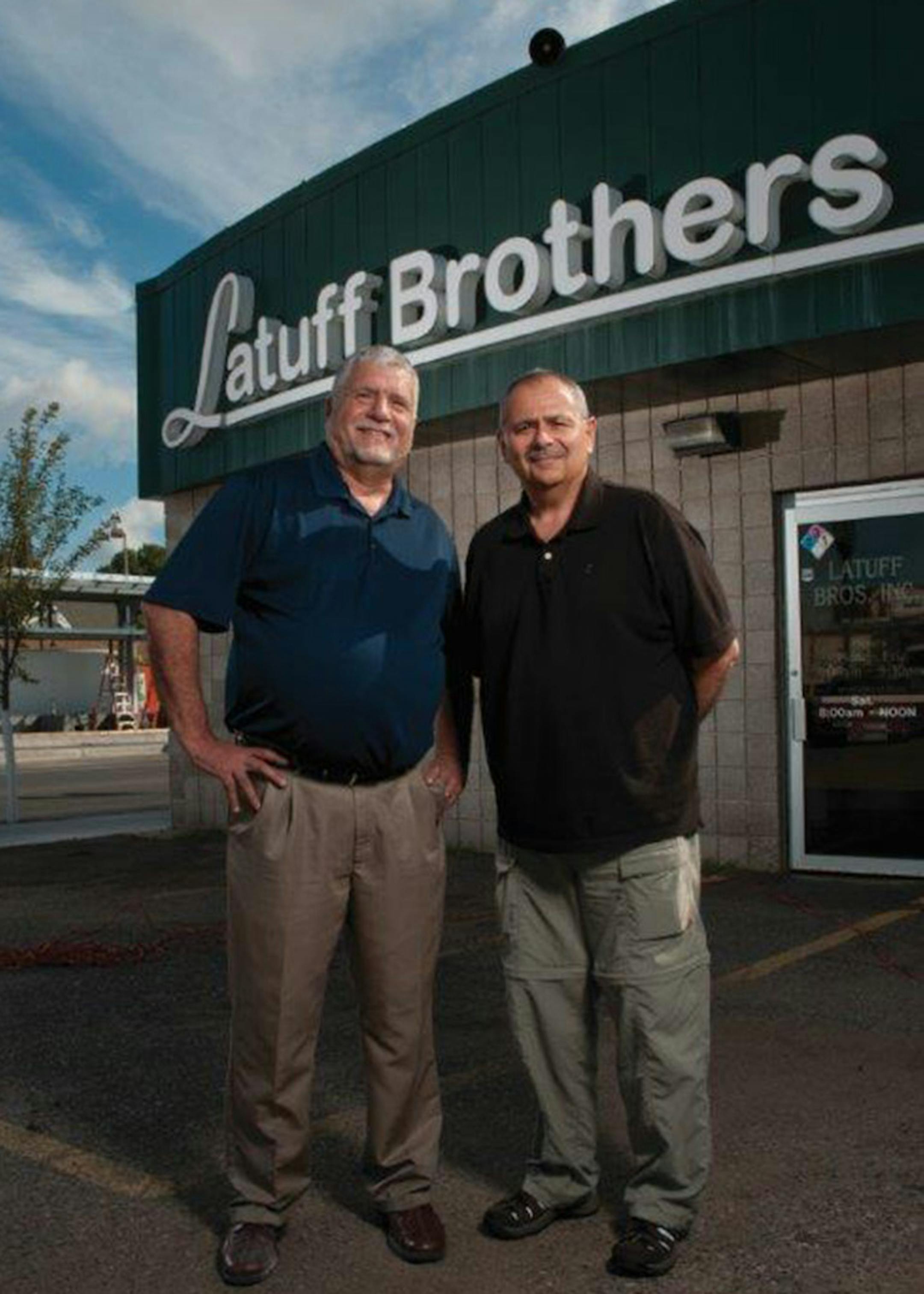 Pete (left) and Mike LaTuff Photo: Sue Gavin