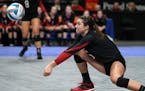 Elizabeth Juhnke's 50 kills, 31 digs and four service aces were part of a potent team effort by Lakeville North in a 3-1 victory over Eagn on Saturday