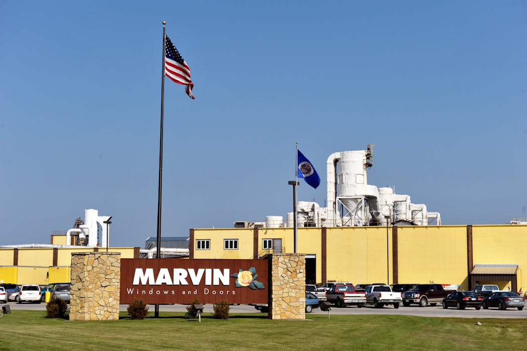 Marvin's headquarters in Warroad, photographed in 2009.