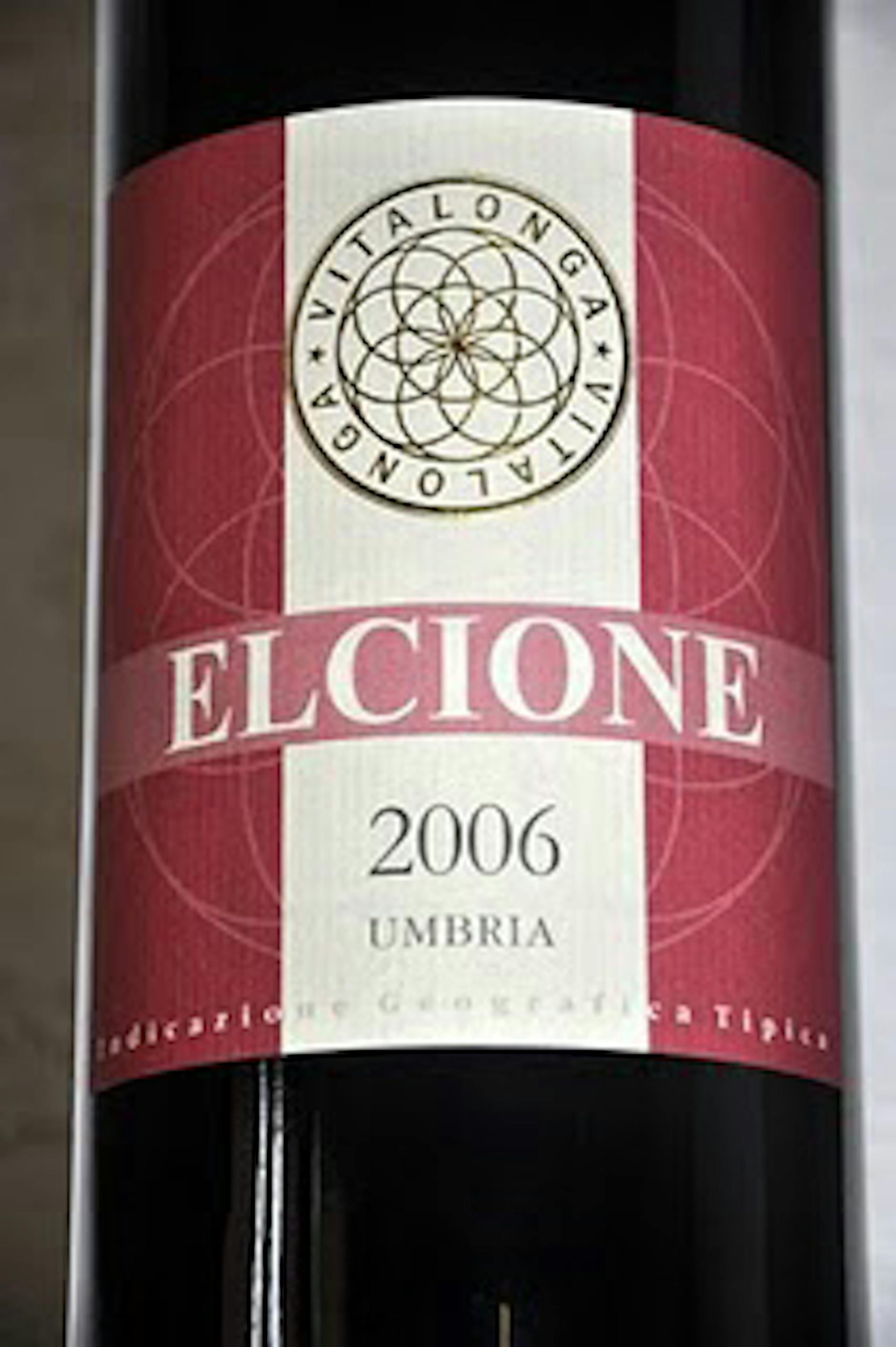 Elcione Umbria wine