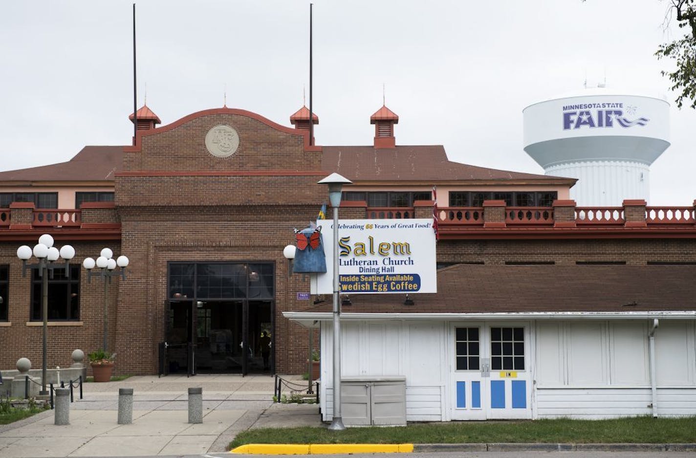 The Progress Center was once the poultry barn, built in 1907, at the Minnesota State Fairgrounds on Thursday.