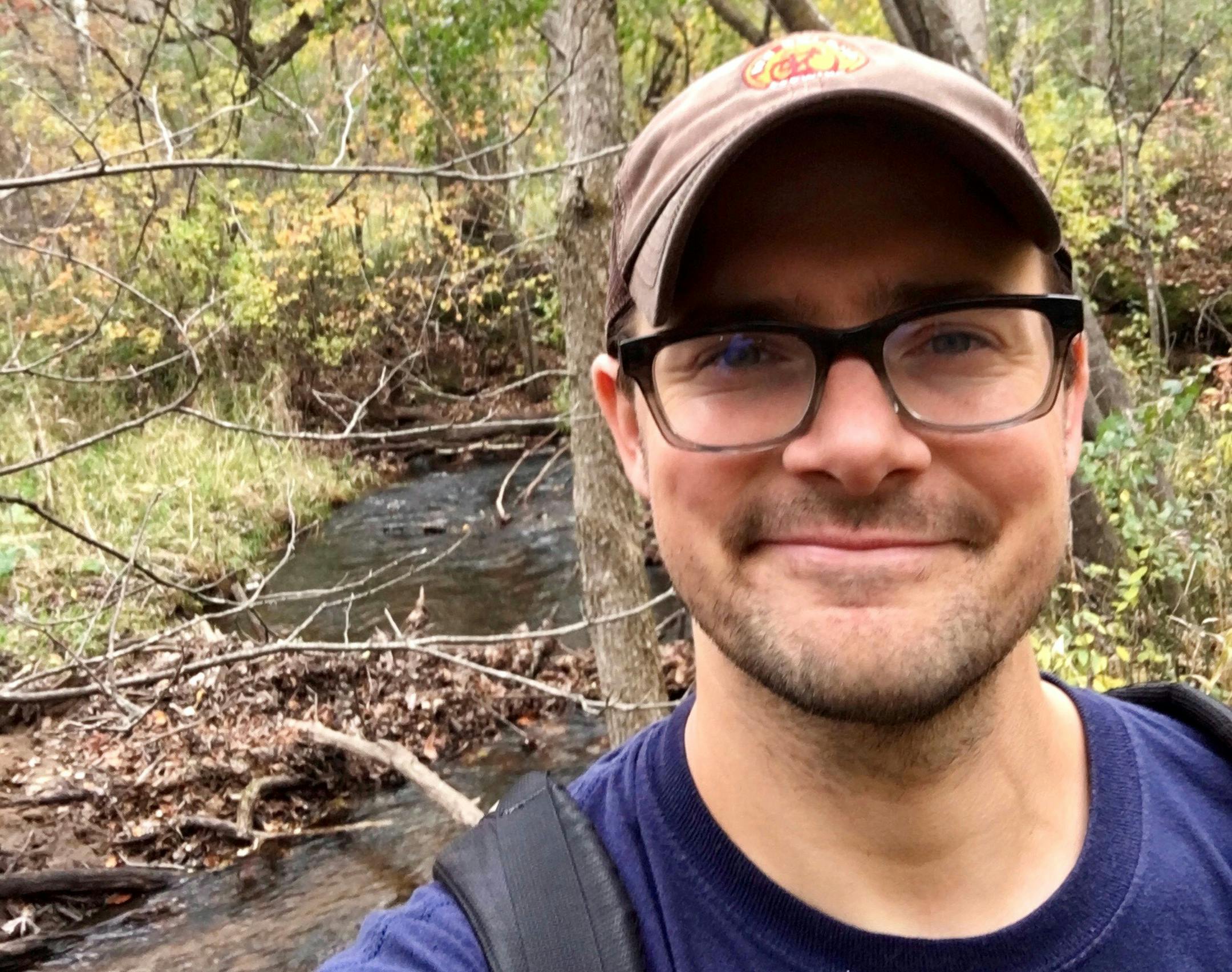 Chris Clayton, editor of Minnesota Conservation Volunteer.