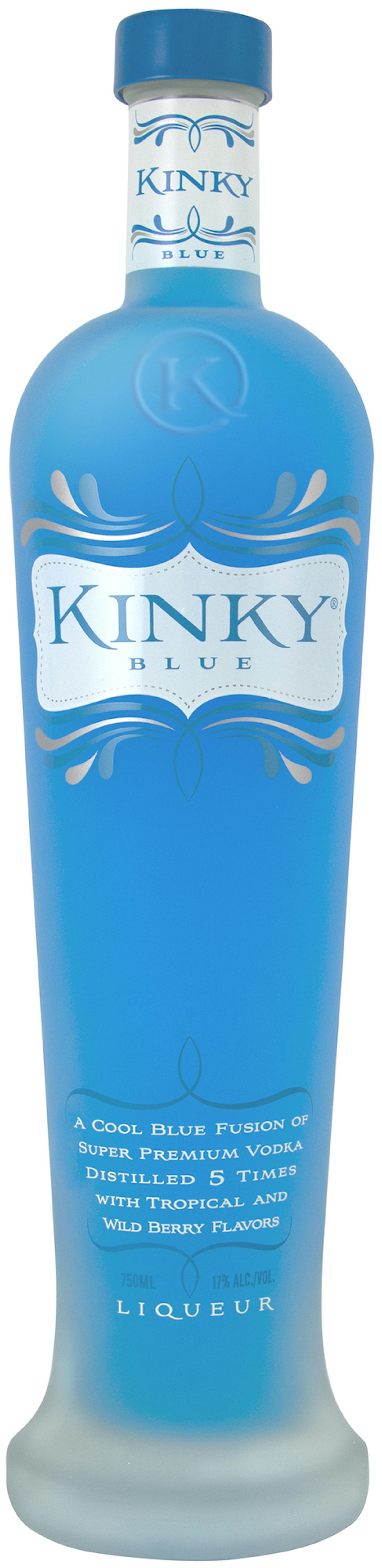 Kinky Blue liquer for locally sourced.
