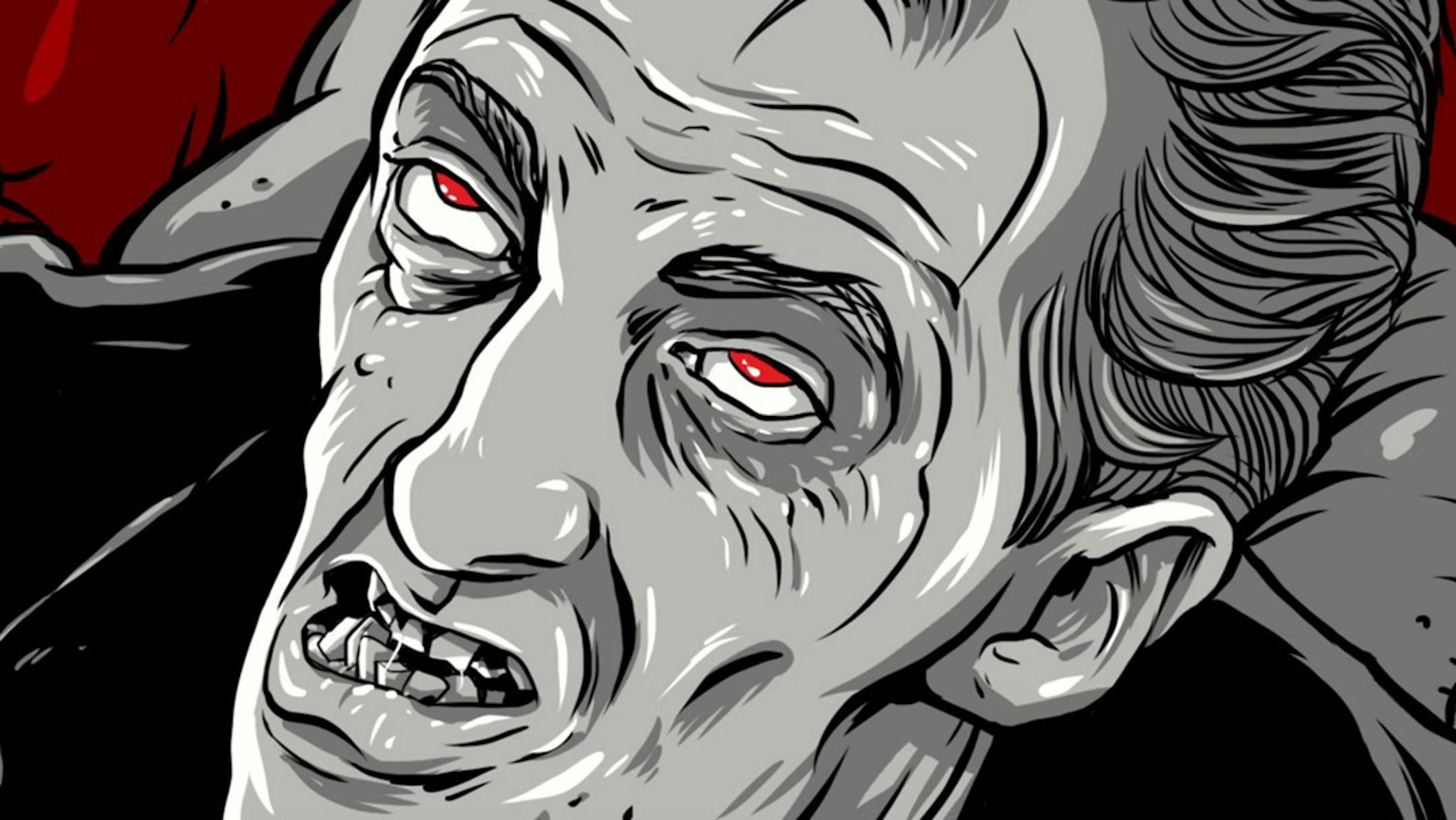 An animated zombie in the documentary "Birth of the Living Dead" (credit to Gravitas Ventures)