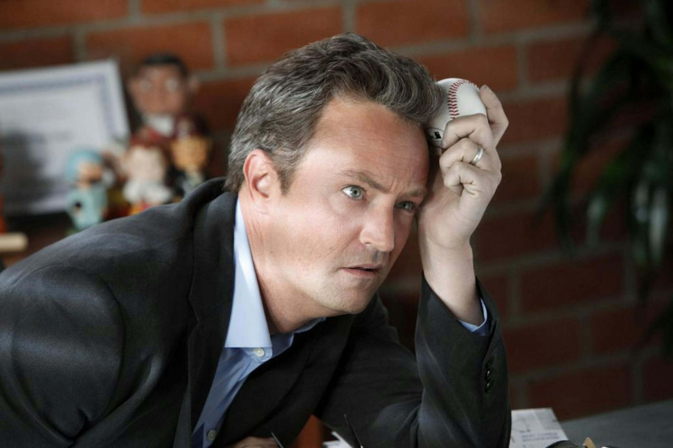 Matthew Perry as Ryan King in "Go On," NBC's first offering for the new fall TV season.