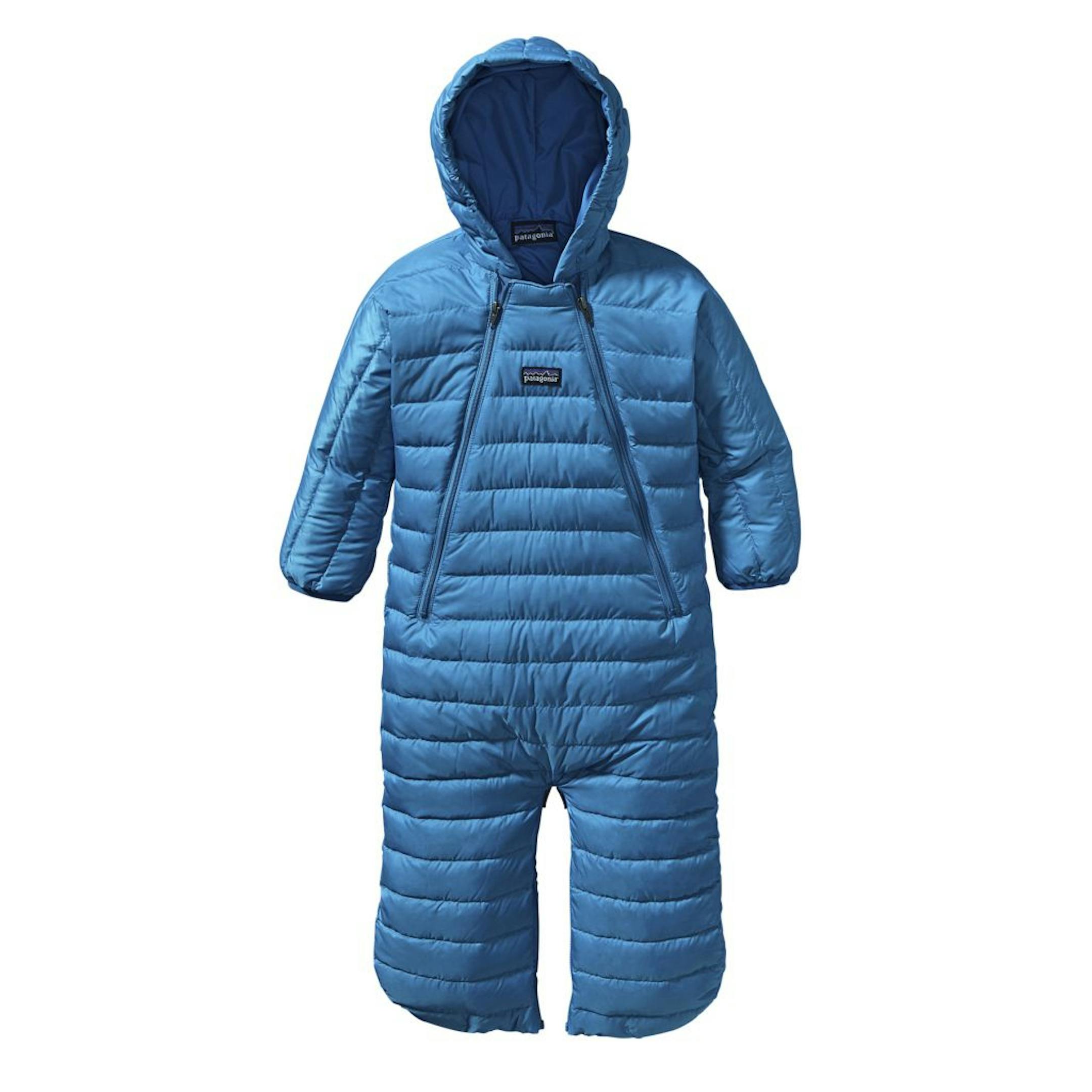 Patagonia's infant down sweater bunting, $139 at patagonia.com.