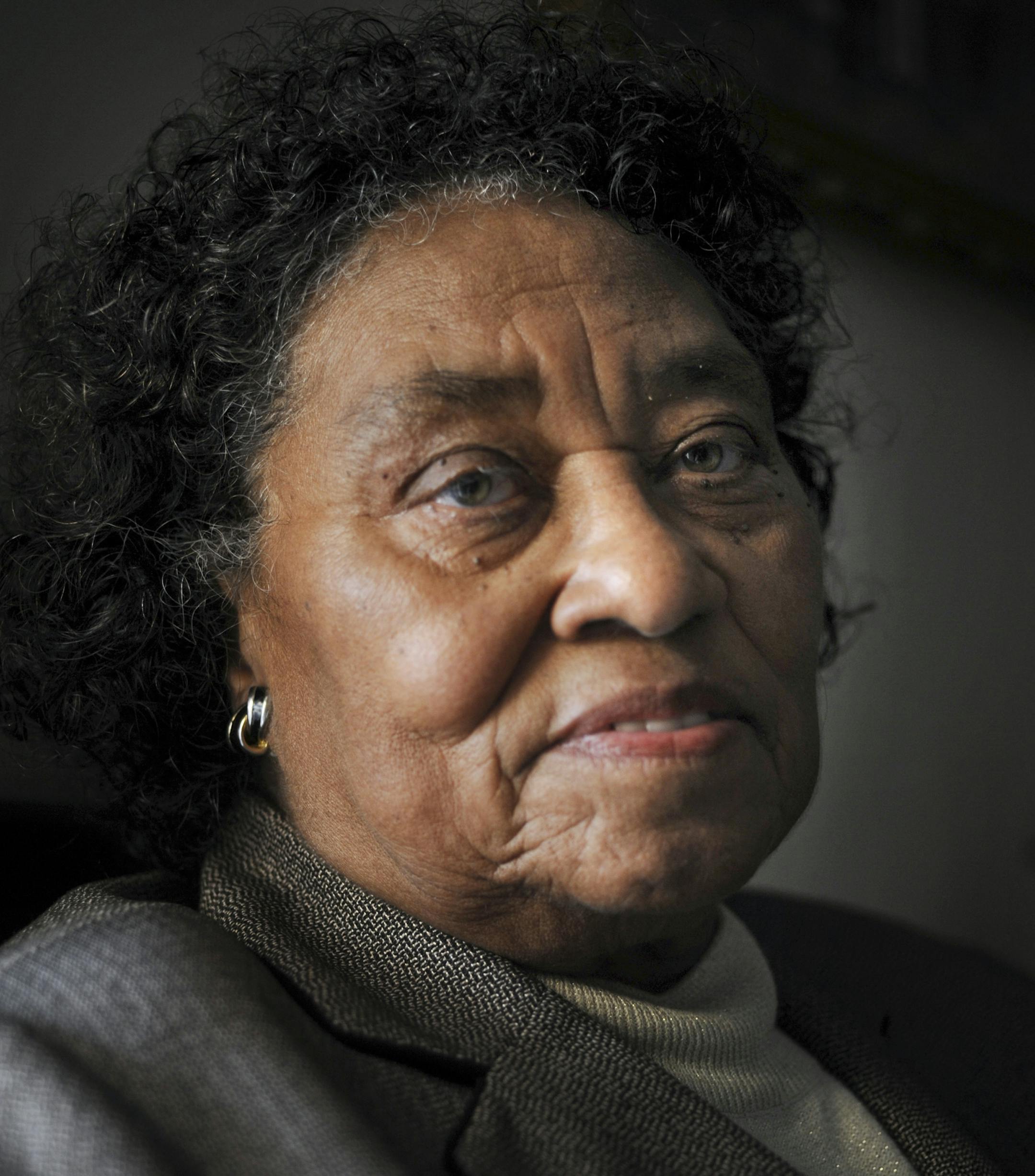 Grace Hall Miller, who was widowed in 1965 when her husband, Hoise Miller, was shot by a white farmer, who was never punished, at her home in Newton, Ga., March 7, 2103. A few years ago the FBI began reopening dozens of cold cases involving blacks killed in the South decades ago, but resolution has been elusive. (Sarah Beth Glicksteen/The New York Times)