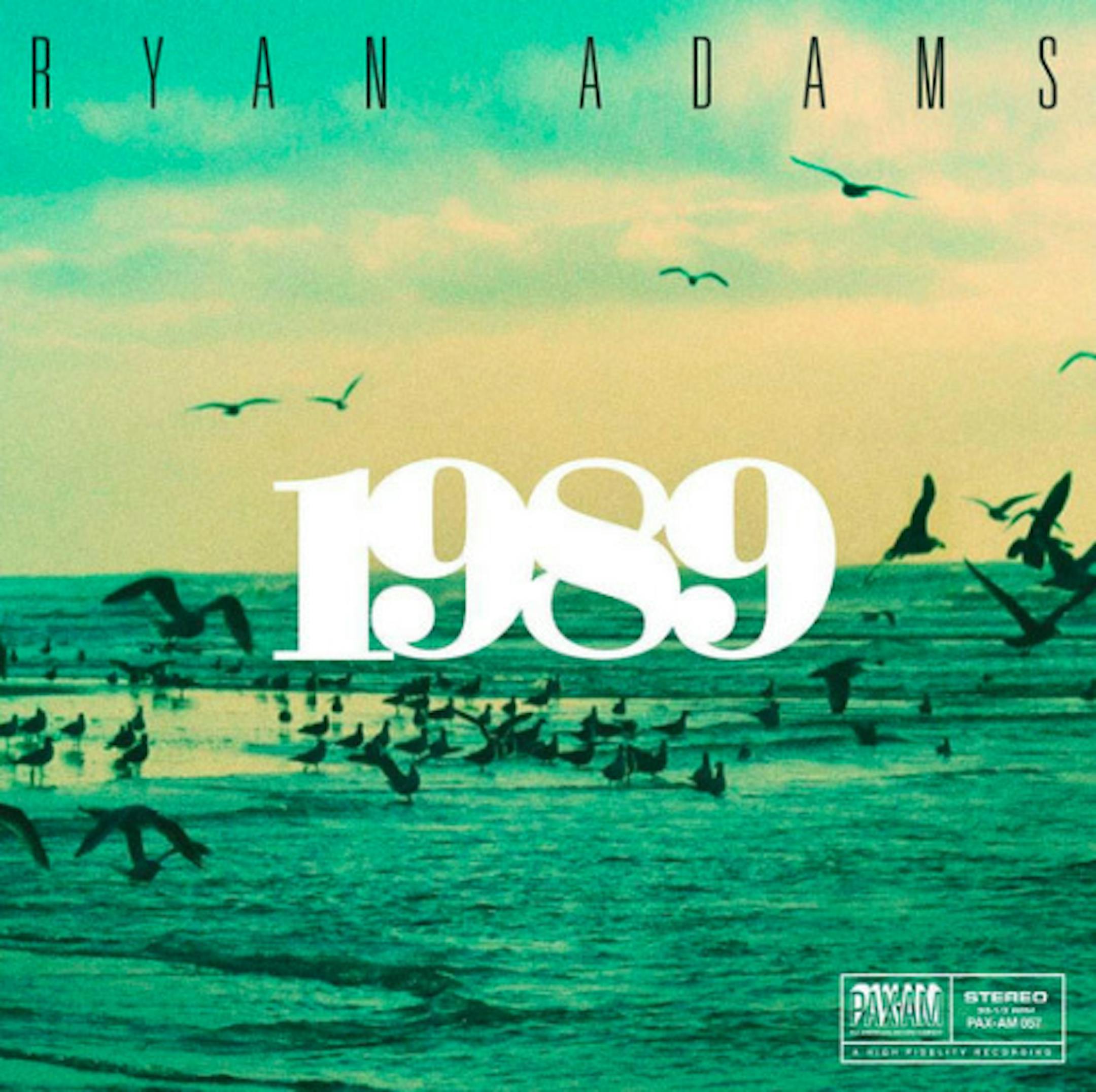 Ryan Adams CD cover, "1989"
