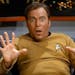 William Shatner starred as Captain James T. Kirk on the original "Star Trek."