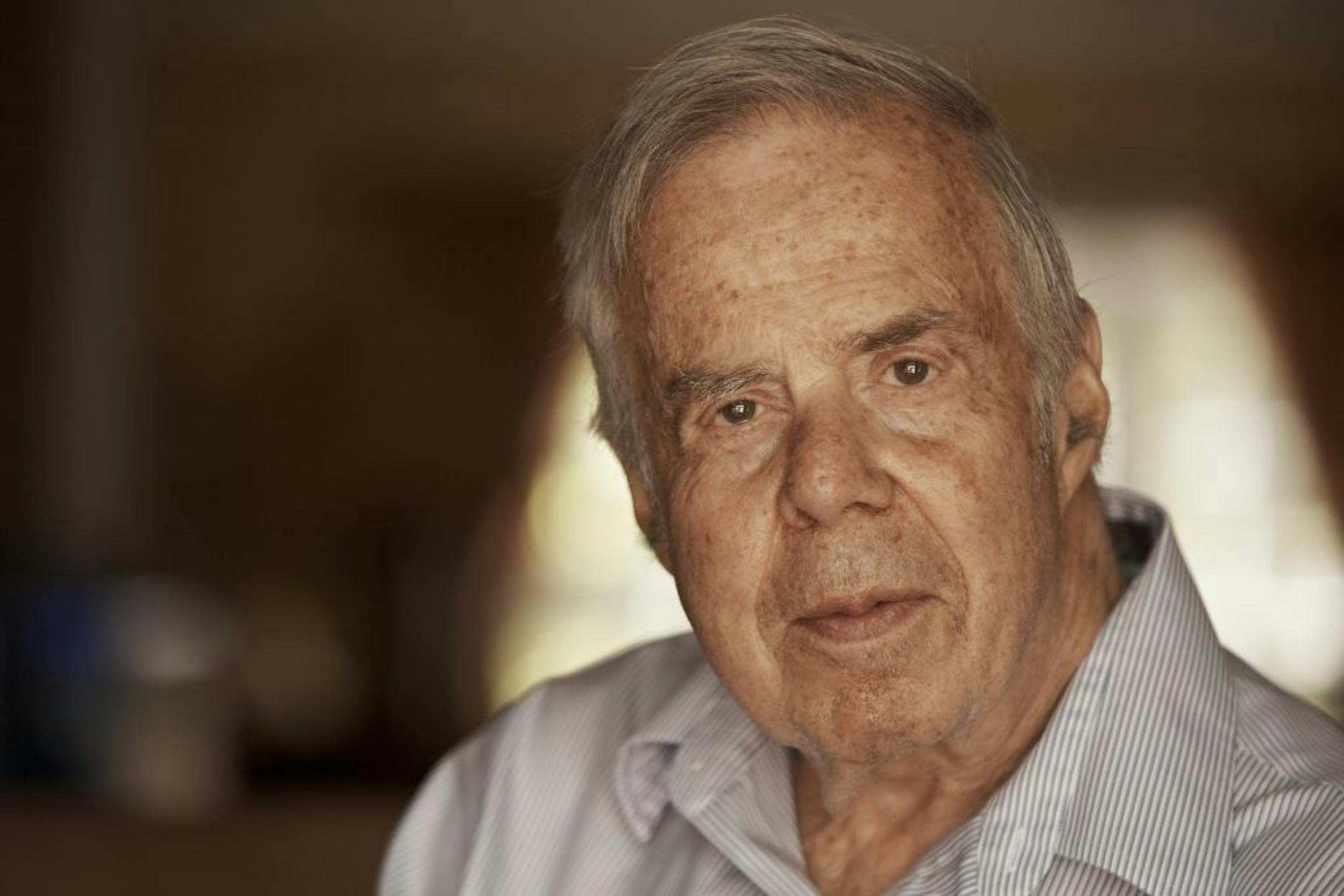 Dr. Robert Spitzer, considered by some to be the father of modern psychiatry, in Princeton, N.J., May 11, 2012. Spitzer recanted a study he did in 2001 that supported the use of so-called reparative therapy to "cure" homosexuality, and said that he owes the gay community an apology.