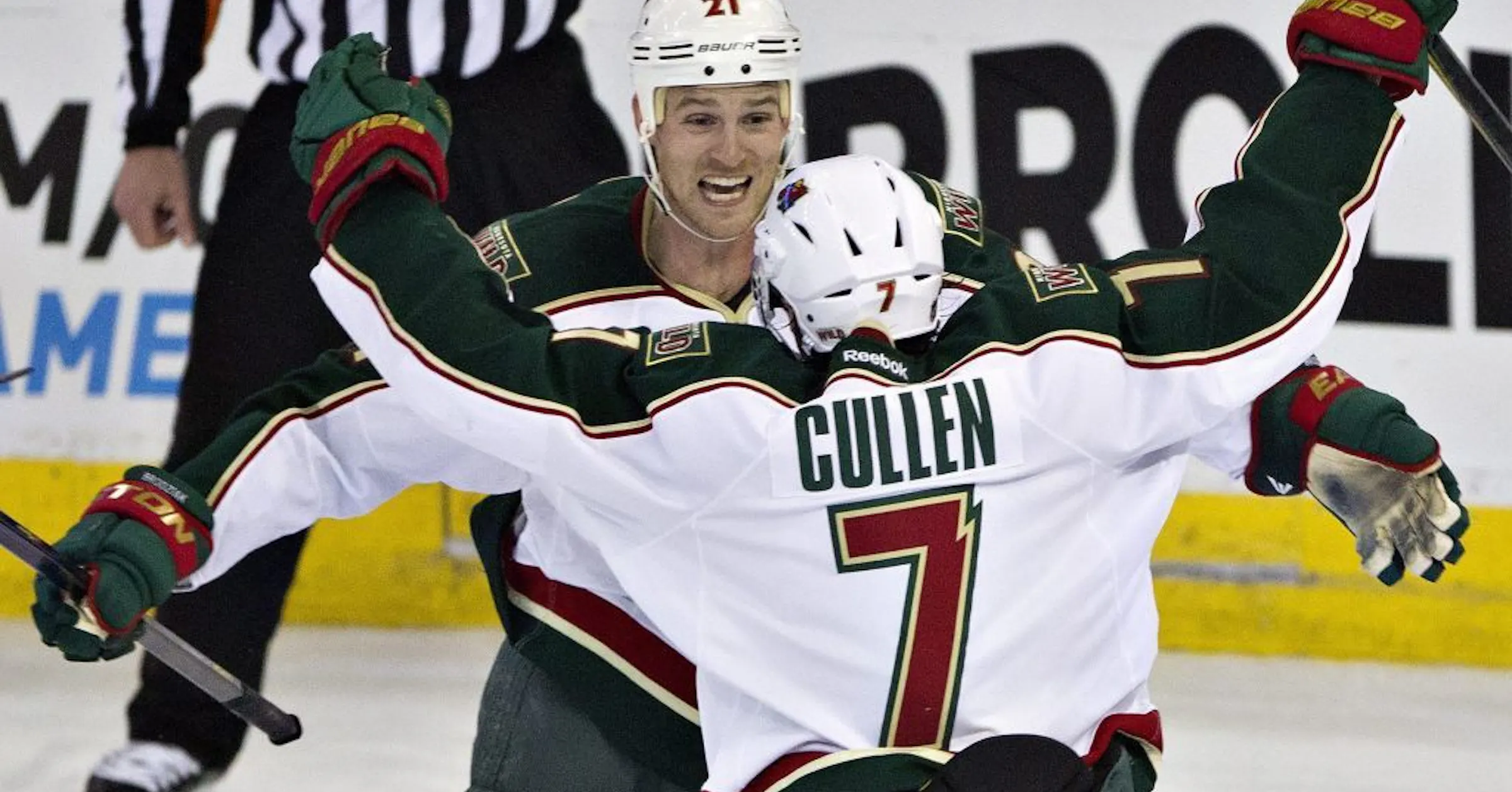 Edmonton Clutter Wild wins 3-1 in Edmonton; Clutterbuck hurt