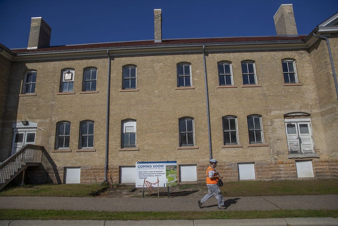 The Historic Fort Snelling site, a Minnesota landmark for centuries, could get a new name. The Minnesota Historical Society, which manages the historic site that includes the fort and other historical and newer buildings, is exploring whether to rename the larger site - but not the fort itself - as the fort undergoes a $34.5 million renovation.