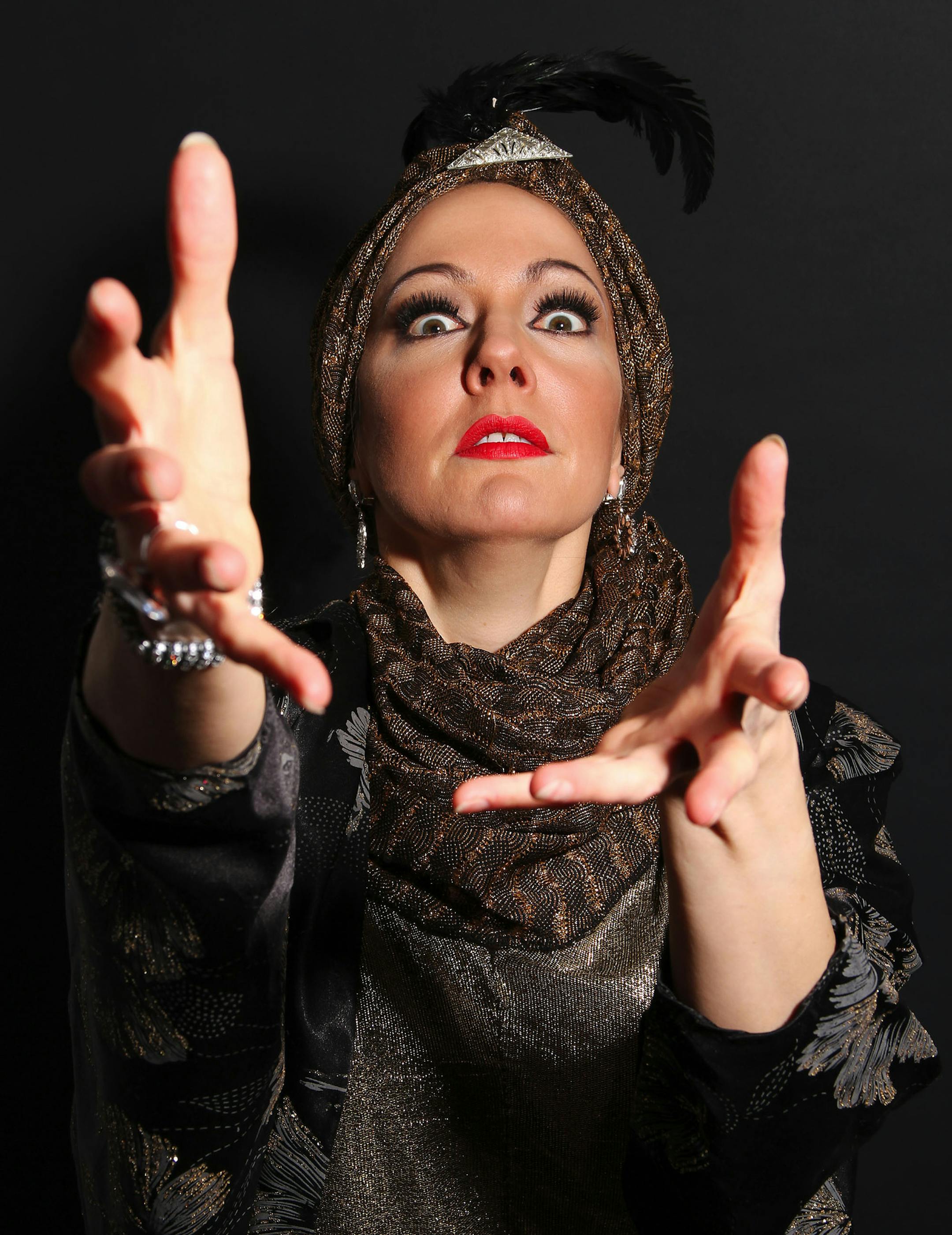 Sarah Gibson as Norma Desmon in "Sunset Boulevard"