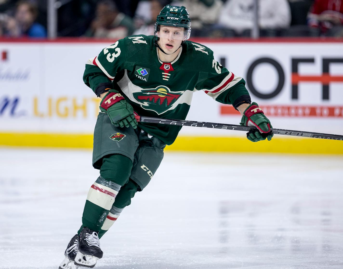 Marco Rossi (23) of the Minnesota Wild Tuesday, November 1, 2022, at Xcel Energy Center in St. Paul, Minn. ] CARLOS GONZALEZ • carlos.gonzalez@startribune.com.