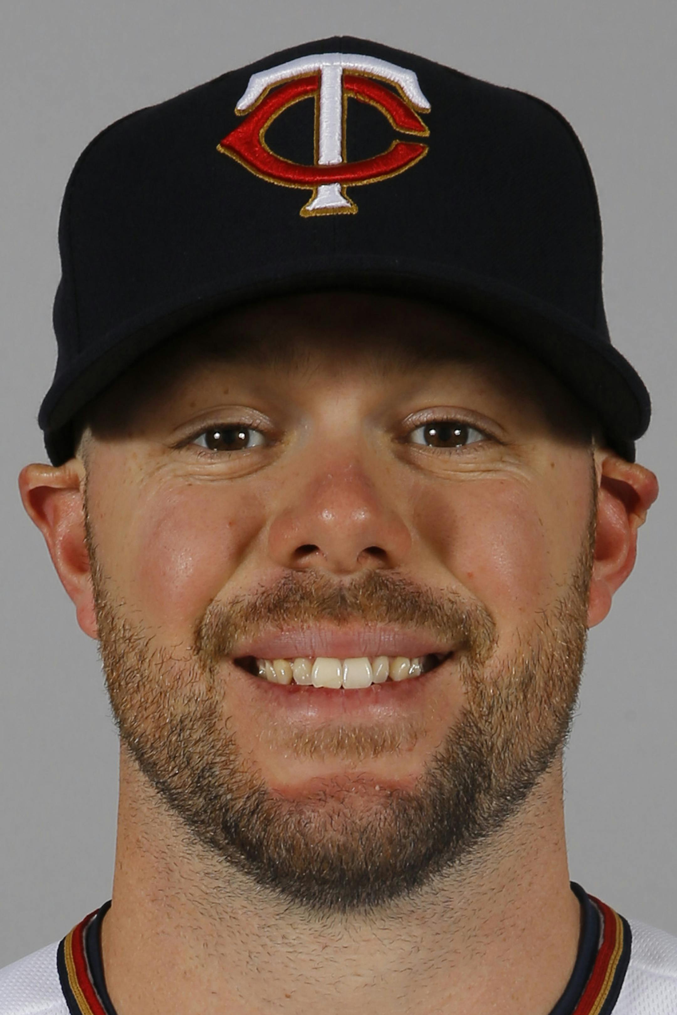 This is a 2016 photo of pitcher Ryan Pressly of the Minnesota Twins baseball team. This image reflects the 2016 active roster as of March 1, 2016, when this image was taken. (AP Photo/Patrick Semansky) ORG XMIT: OTK