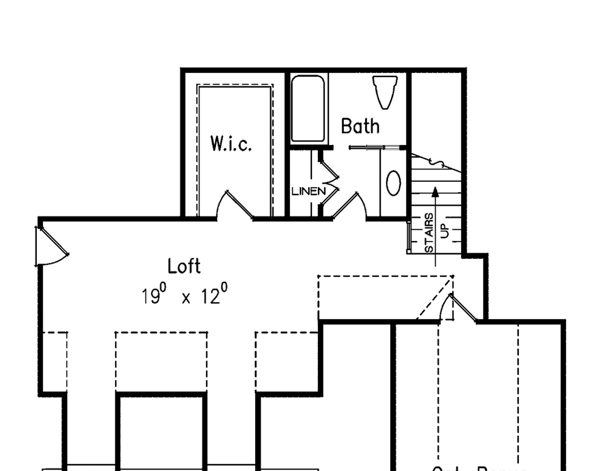Home plan: traditional on the outside, contemporary on the inside. for 021217