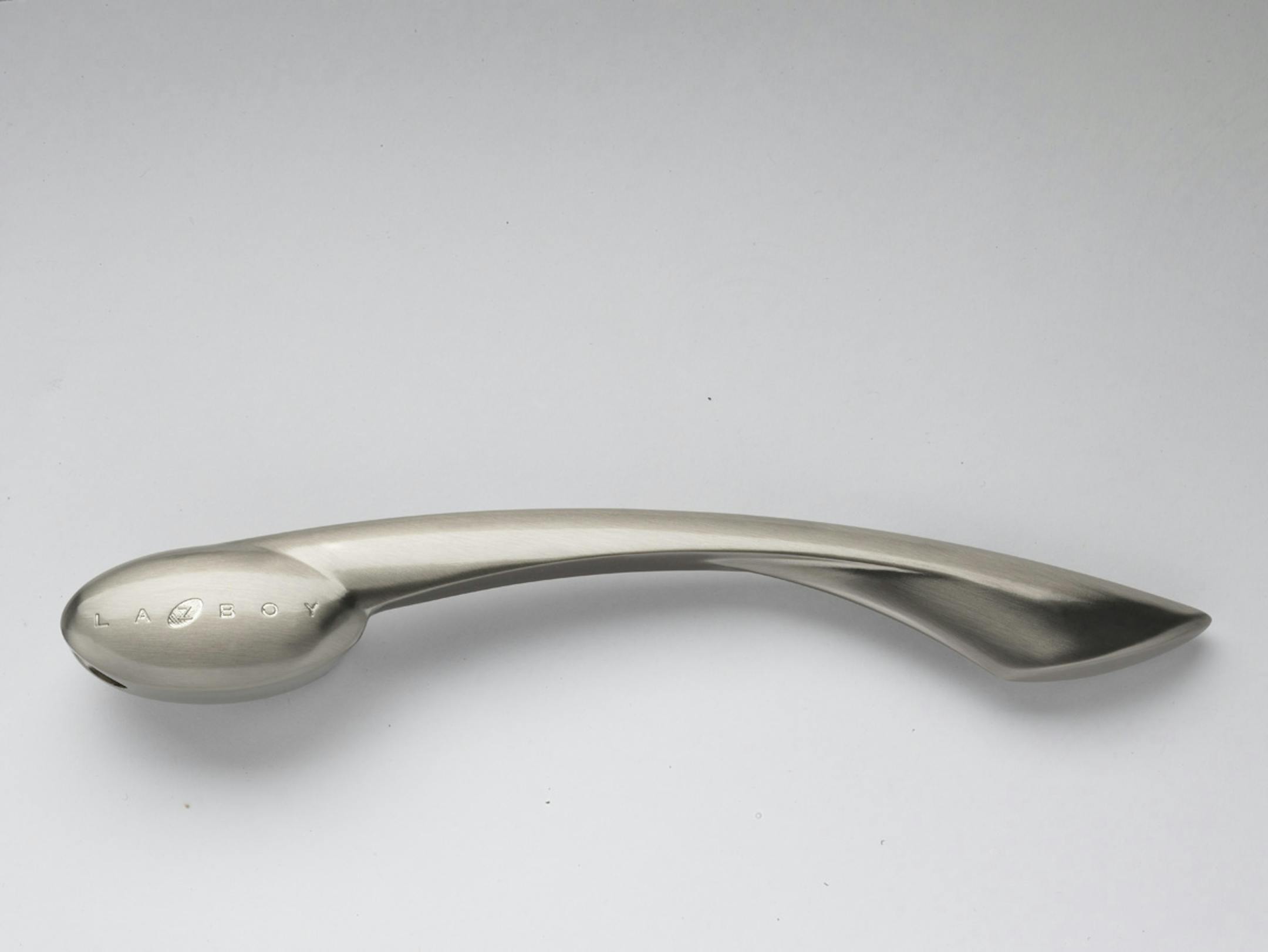 "Arc," a cast aluminum alloy handle