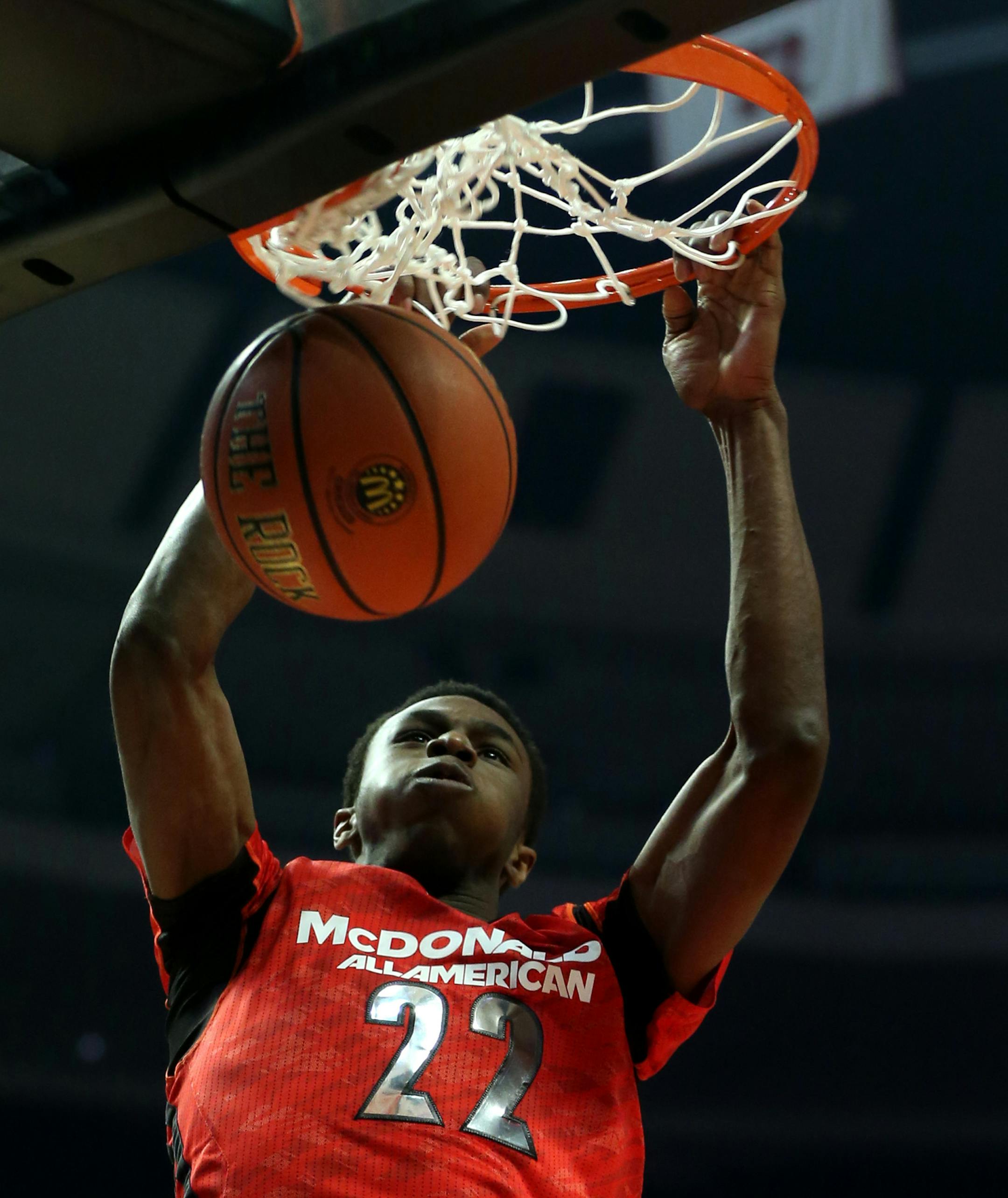 Andrew Wiggins, the No. 1 overall men's basketball recruit in the high school Class of 2013, is set to make his college choice Tuesday — picking between Kentucky, Kansas, North Carolina and Florida State.