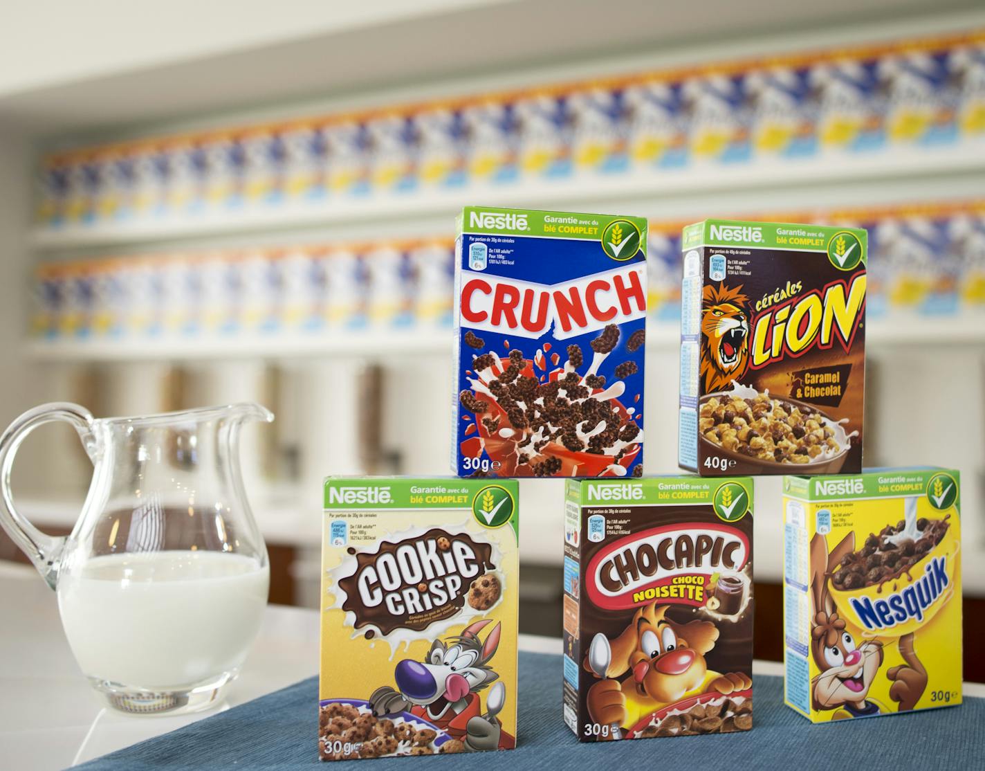 A few of Cereal Partners Worldwide's international cereal offerings, including Crunch, Cookie Crisp, Chocapic, Nesquik and Cereales Lion. ] (Aaron Lavinsky | StarTribune) aaron.lavinsky@startribune.com Interviewing Dave Homer, the Switzerland-based CEO of Cereal Partners Worldwide, which is the joint venture of General Mills and Nestle that is responsible for all of Mills (and Nestle's) global breakfast cereal sales. Photographed at General Mills' headquarters on Wednesday, May 6, 2014 in Golden