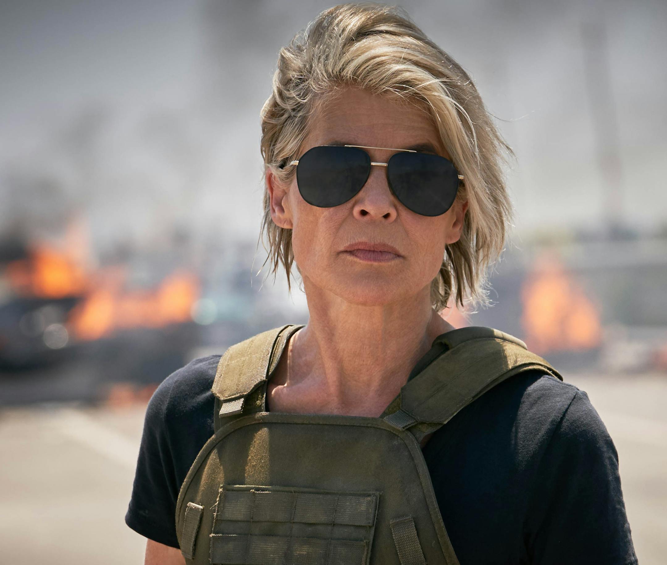 Linda Hamilton stars in Skydance Productions and Paramount Pictures' "TERMINATOR: DARK FATE."