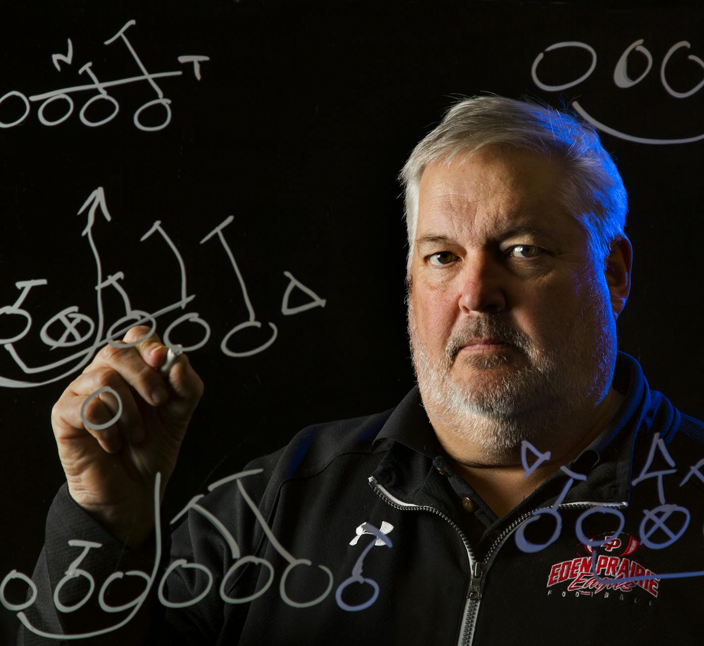 Eden Prairie football coach Mike Grant, Star Tribune Sports Person of the Year.