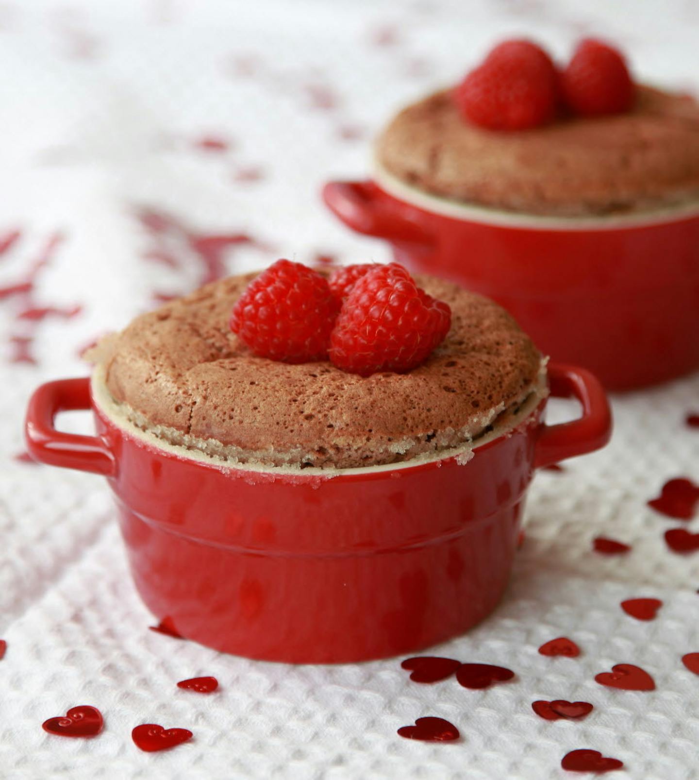 A chocolate souffle is a sure thing for ending a romantic Valentine's Day meal on an indulgent note, but once you realize that the dessert with the touchy reputation isn't so difficult, you'll turn to it as a great do-ahead show stopper for any occasion.