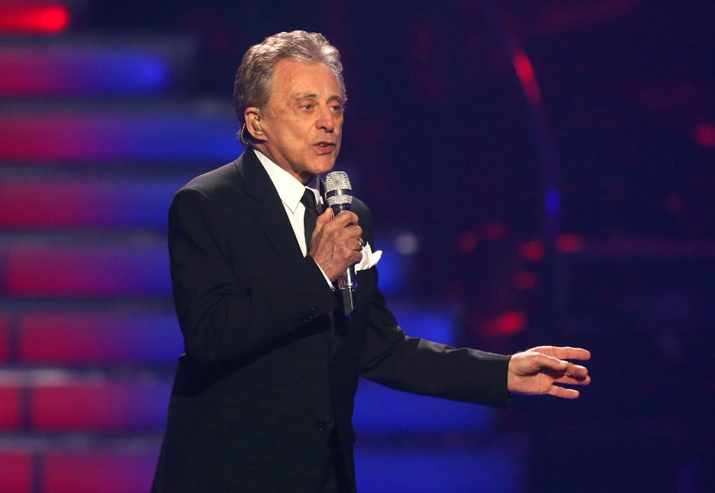 Frankie Valli performs at the "American Idol" finale in 2013.