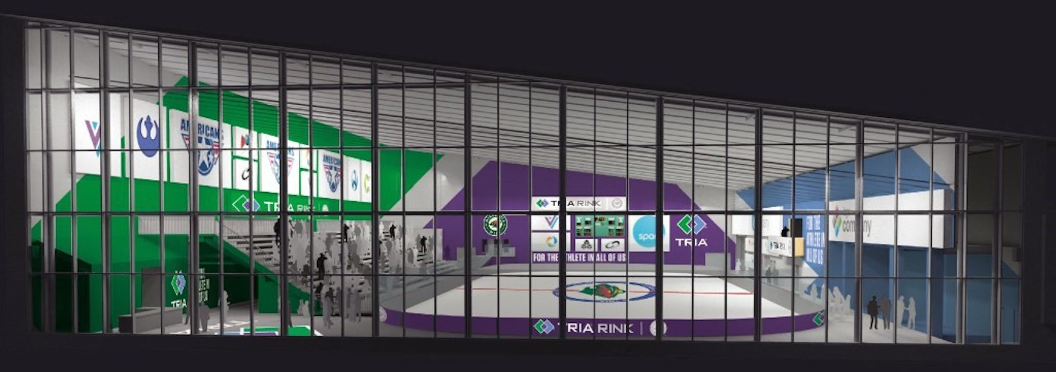 Image of the new Tria Rink.