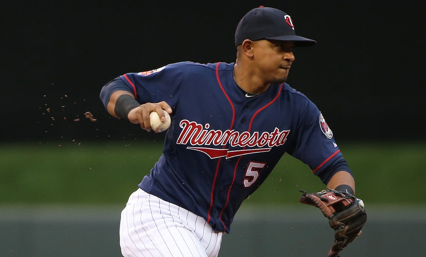 Twins shortstop Eduardo Escobar