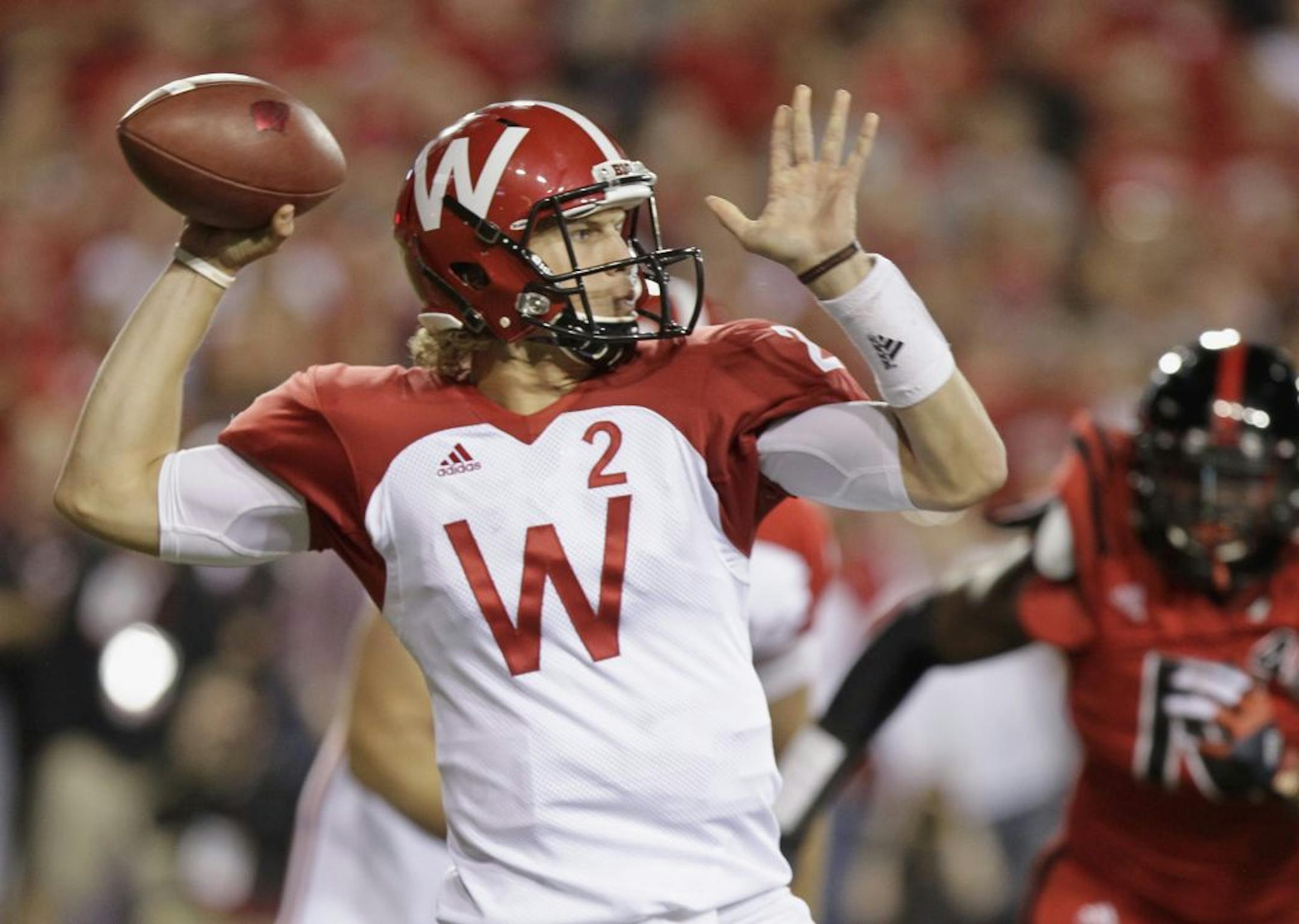 Wisconsin quarterbak Joel Stave.
