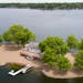 This lone home on a Prior Lake island went on the market and sold instantly. The previous owner accessed it by hovercraft.