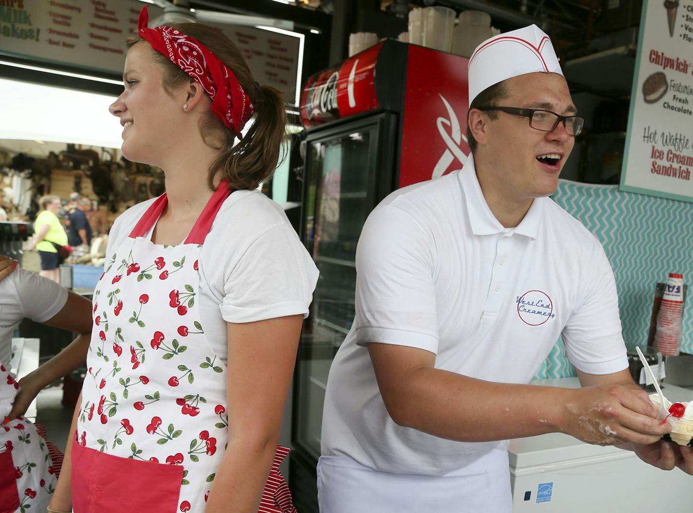 The West End Creamery has had a State Fair presence for 49 years.