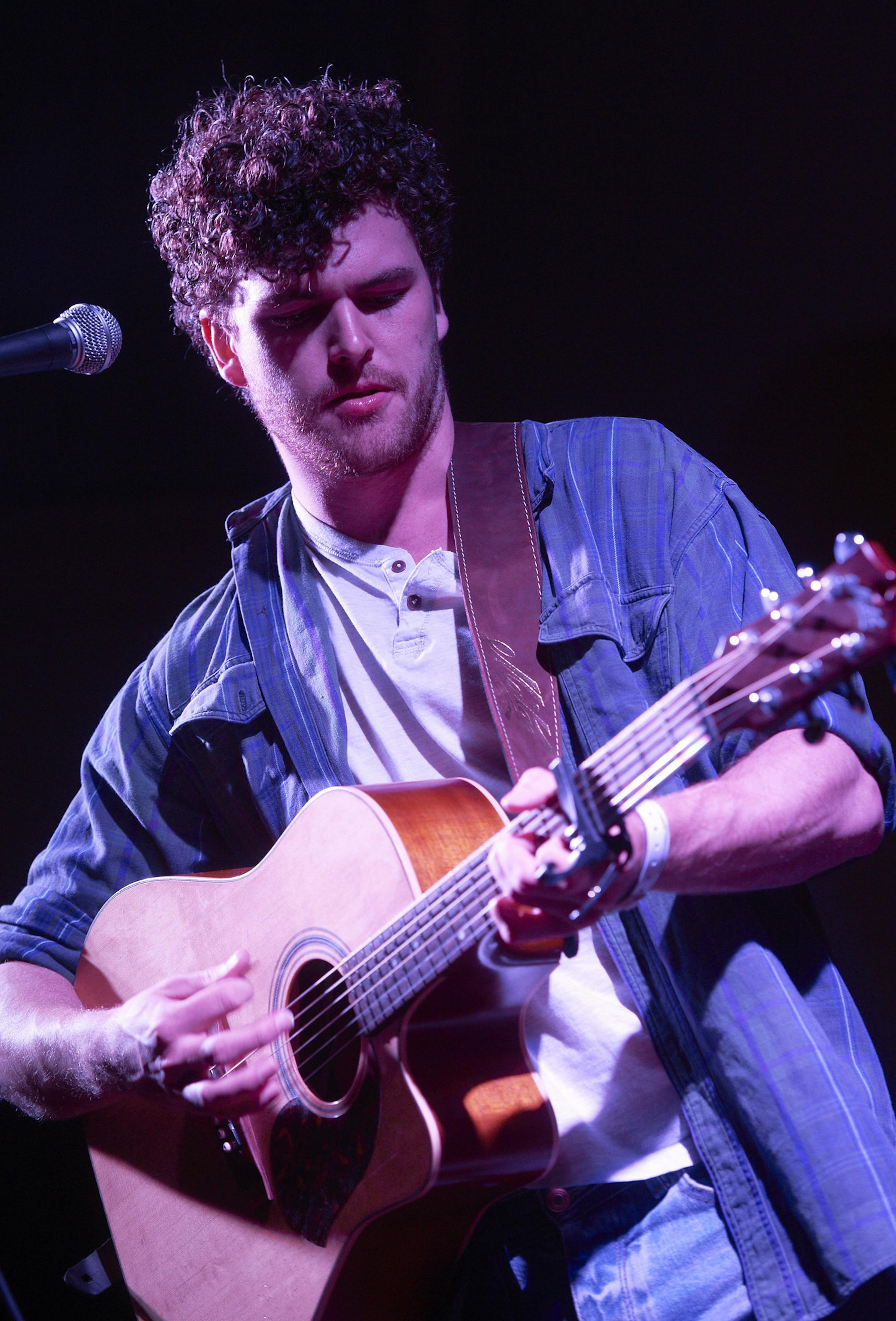 Vance Joy performs at St. David's Episcopal Church at the South By Southwest music festival on March 14, 2014 in Austin, Texas. ] TONY NELSON tony@tonynelsonphoto.com ___ SLUG: 327SXSW 14031_ EXTRA INFORMATION:
