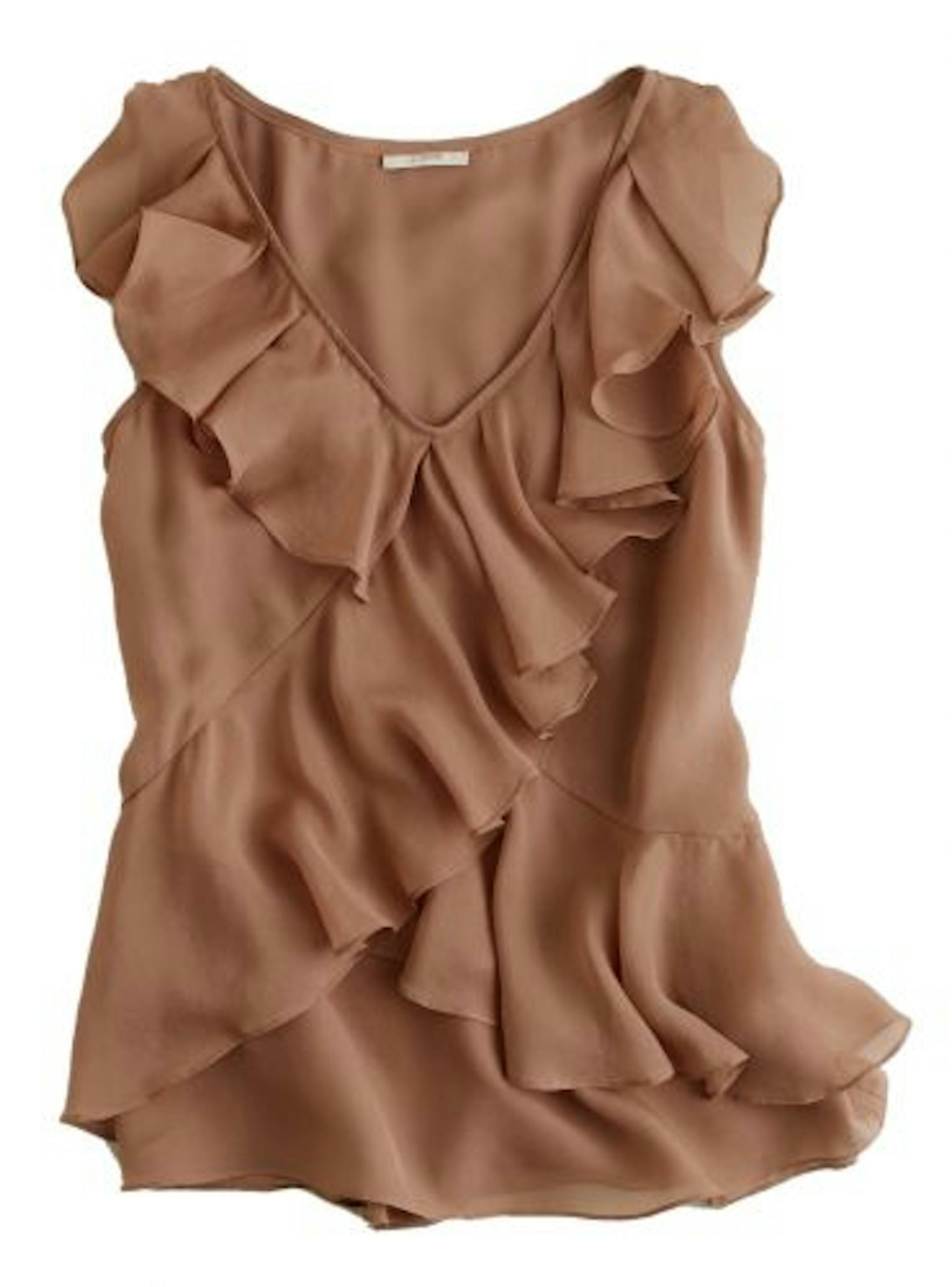 J. Crew Coralie cami ($88), available at www.jcrew.com.