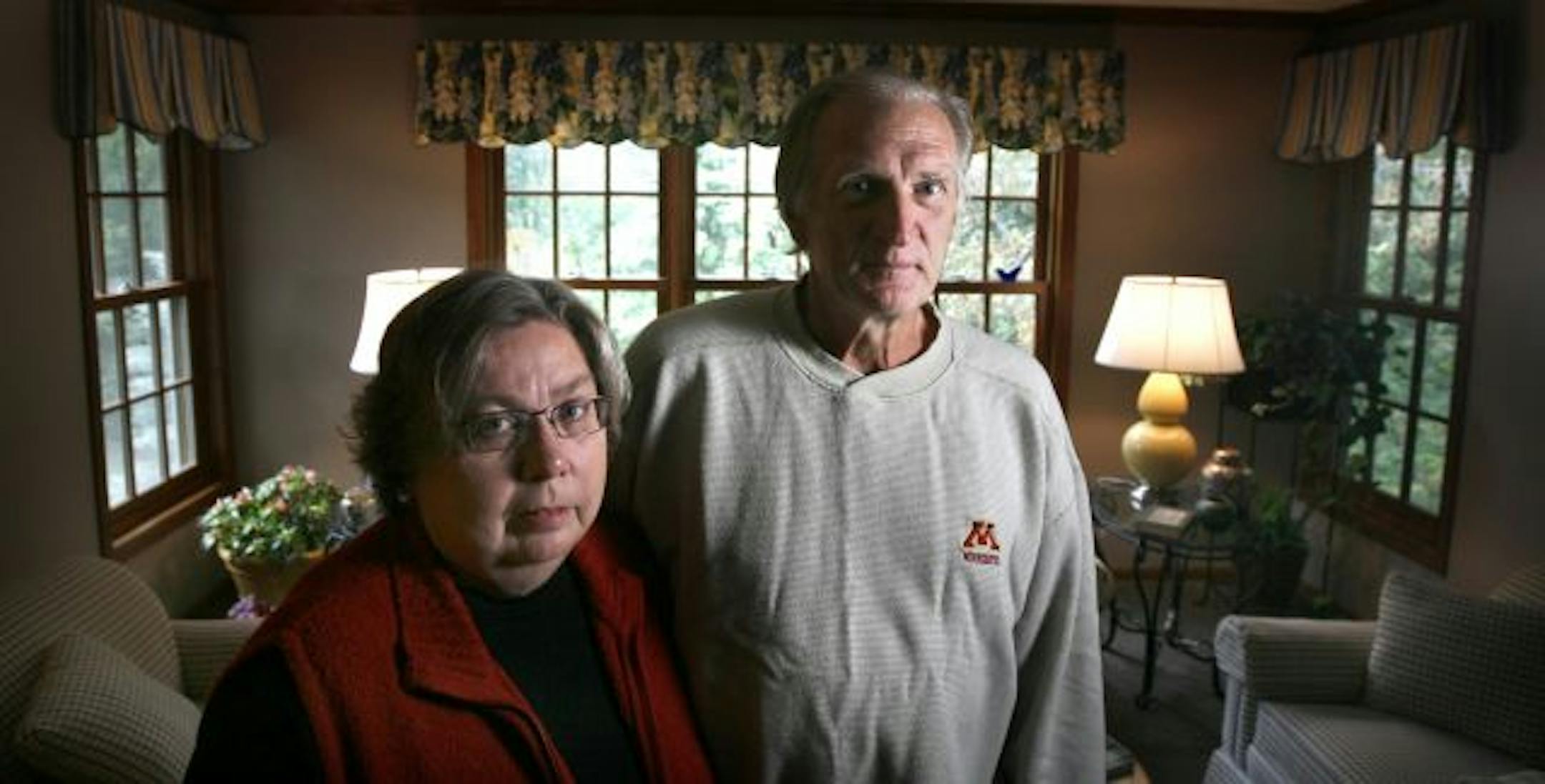 They want their son closer: Jeorgette and Jeff Knoll of Andover have a son, Joe, who has autism and schizophrenia. He lives in an adult foster care home in Cottage Grove, an hour away, because Anoka County does not have a similar facility for him to live in.