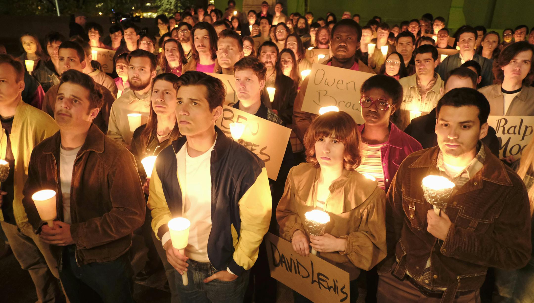 WHEN WE RISE - "When We Rise" is written and created by Academy Award winning screenwriter Dustin Lance Black. This mini-series event chronicles the real-life personal and political struggles, set-backs and triumphs of a diverse family of LGBT men and women who helped pioneer one of the last legs of the U.S. Civil Rights movement from its turbulent infancy in the 20th century to the once unfathomable successes of today. (ABC/Eike Schroter)
RAFAEL DE FUENTA