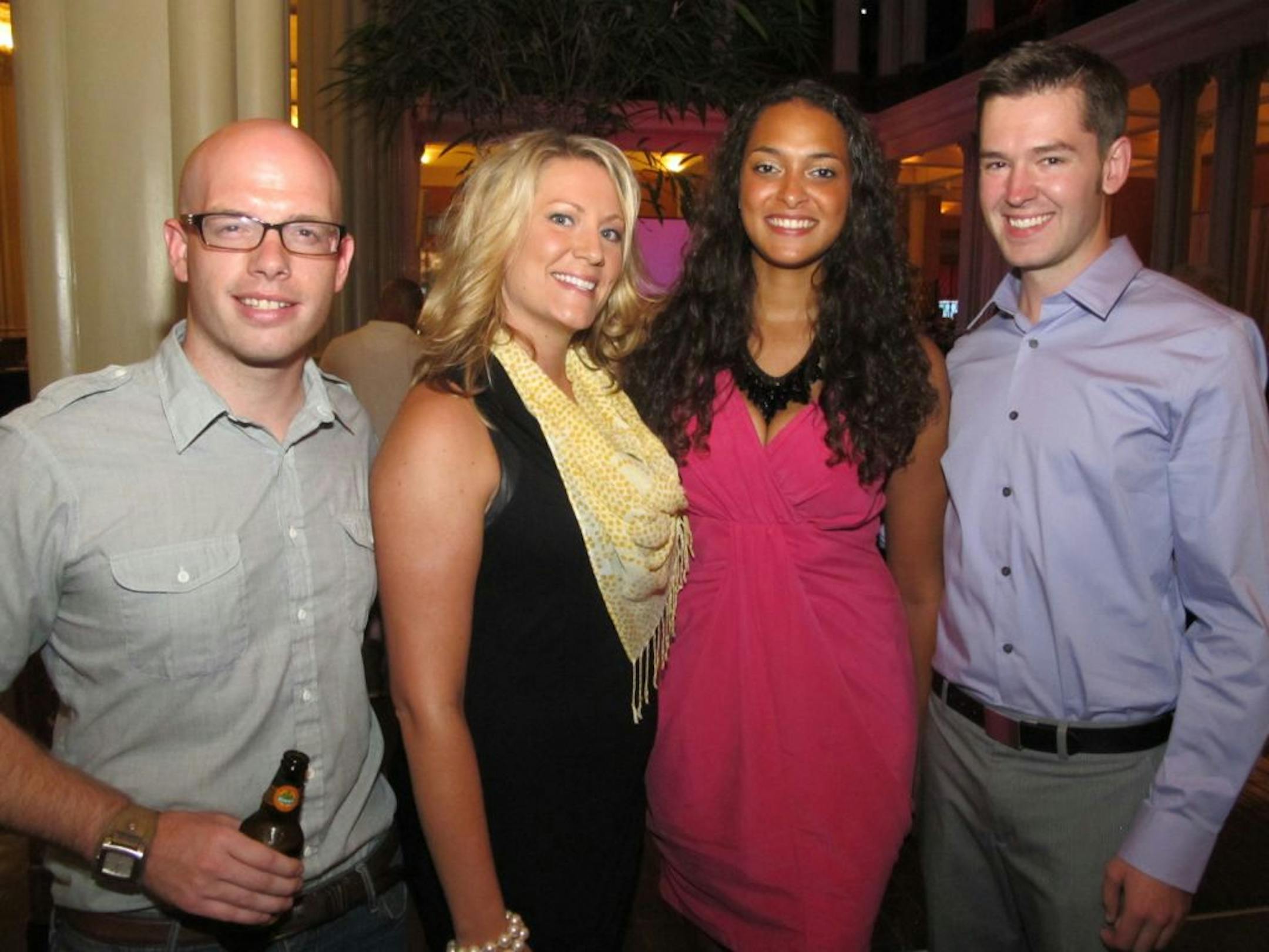 Chase Humphrey, Amy Green, Whitney Smetana and Rob Larson, all of Spin the Planet.