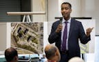 Minneapolis City Council Member Abdi Warsame said his proposed Africa Village mall would add to the Cedar-Riverside neighborhood. ] CARLOS GONZALEZ &#