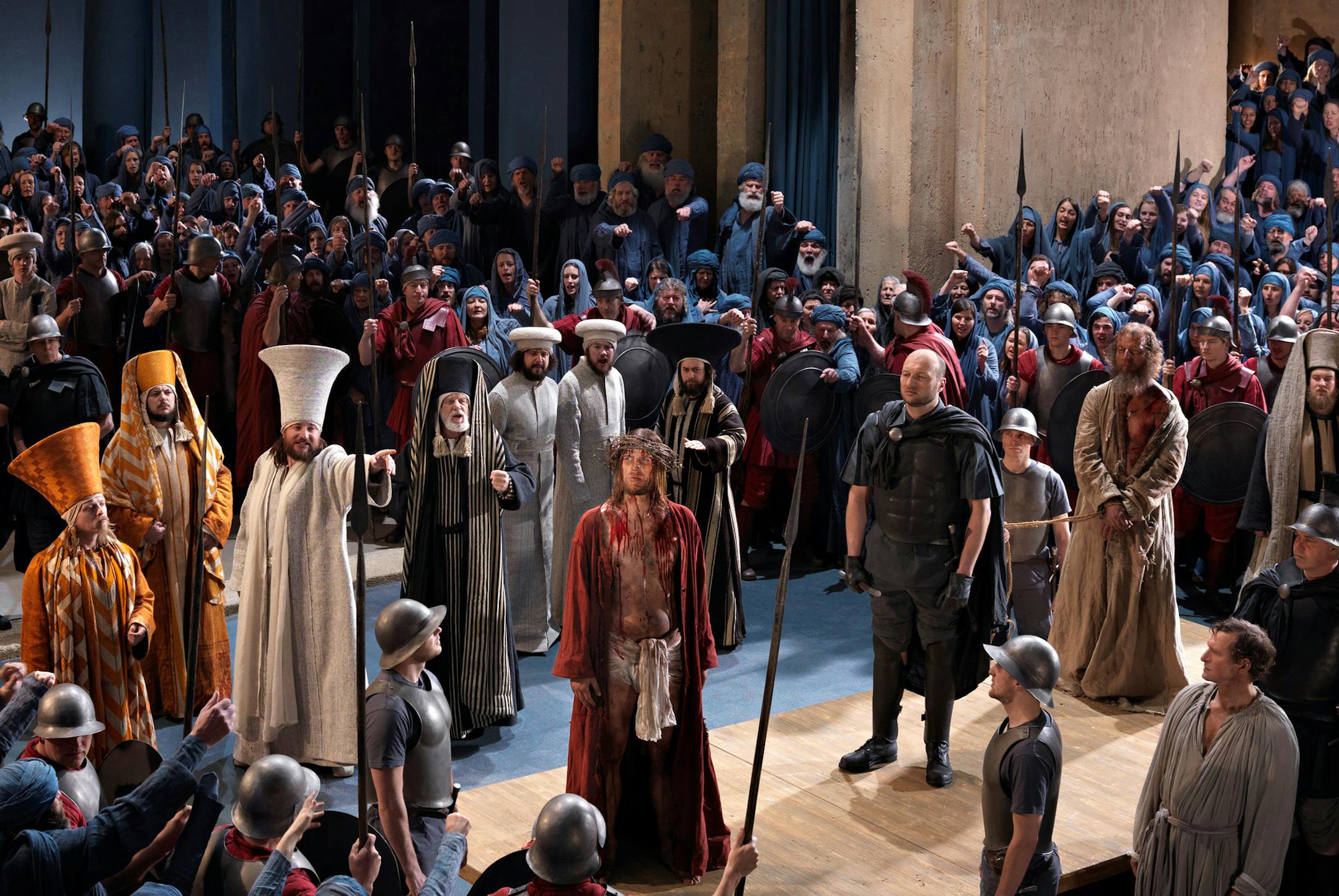 Scene from the Oberammergau Passion Play, the world’s longest running passion play. Photo: Courtesy of the German National Tourist Office