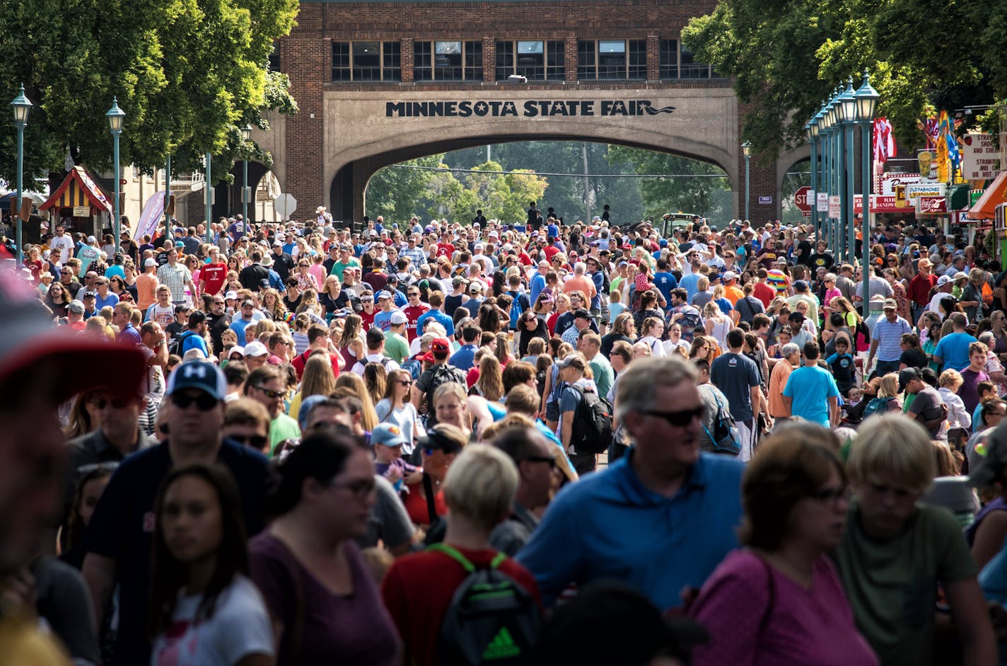 File photo from a previous Minnesota State Fair.