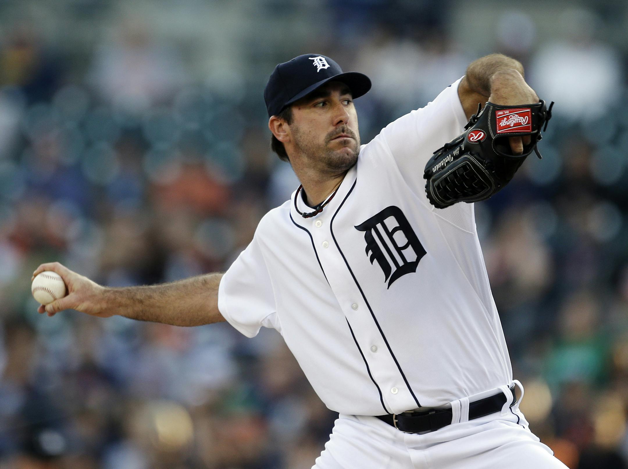Detroit Tigers starting pitcher Justin Verlander
