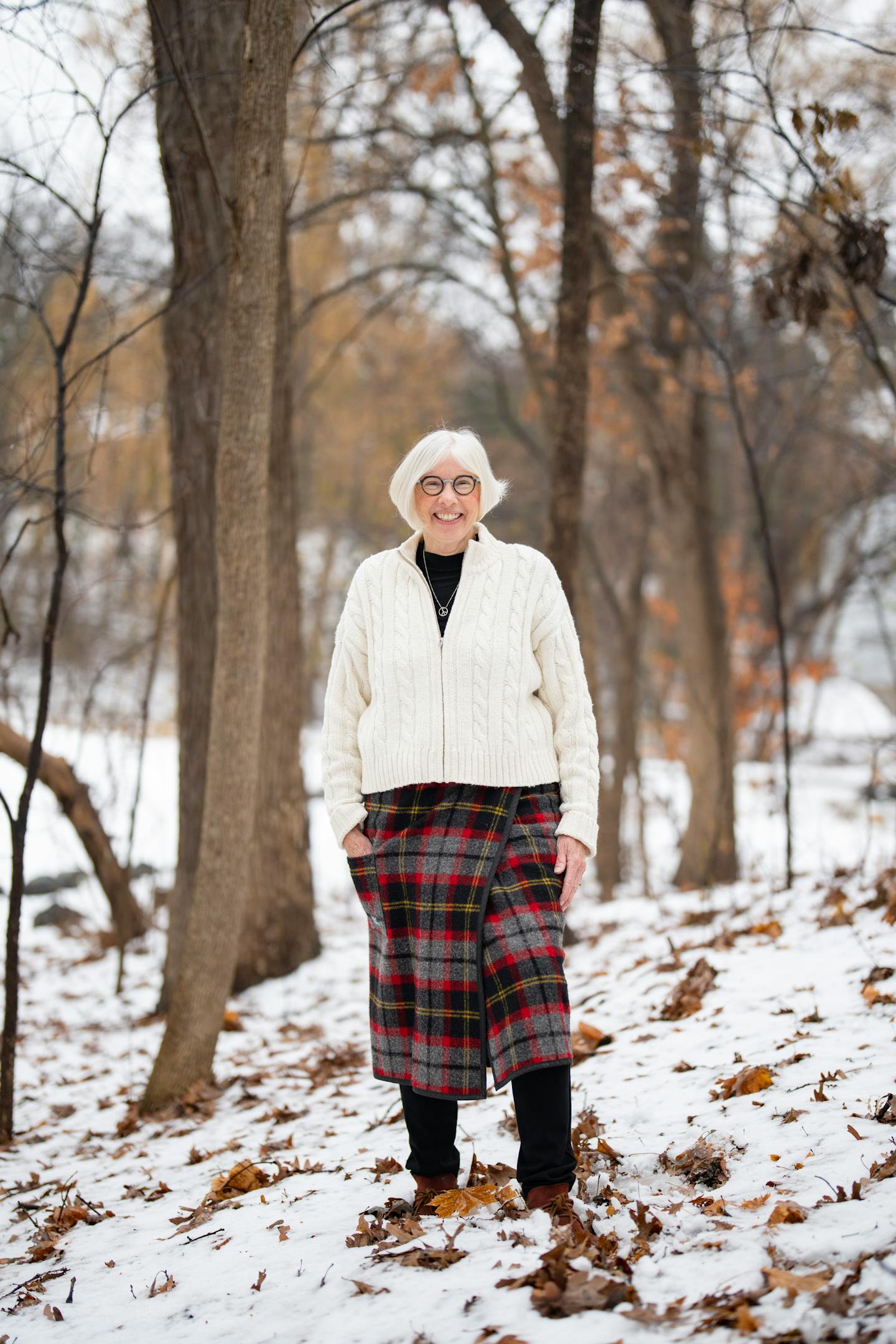 The NorSari blanket wrap skirt was created in Minnesota to keep
