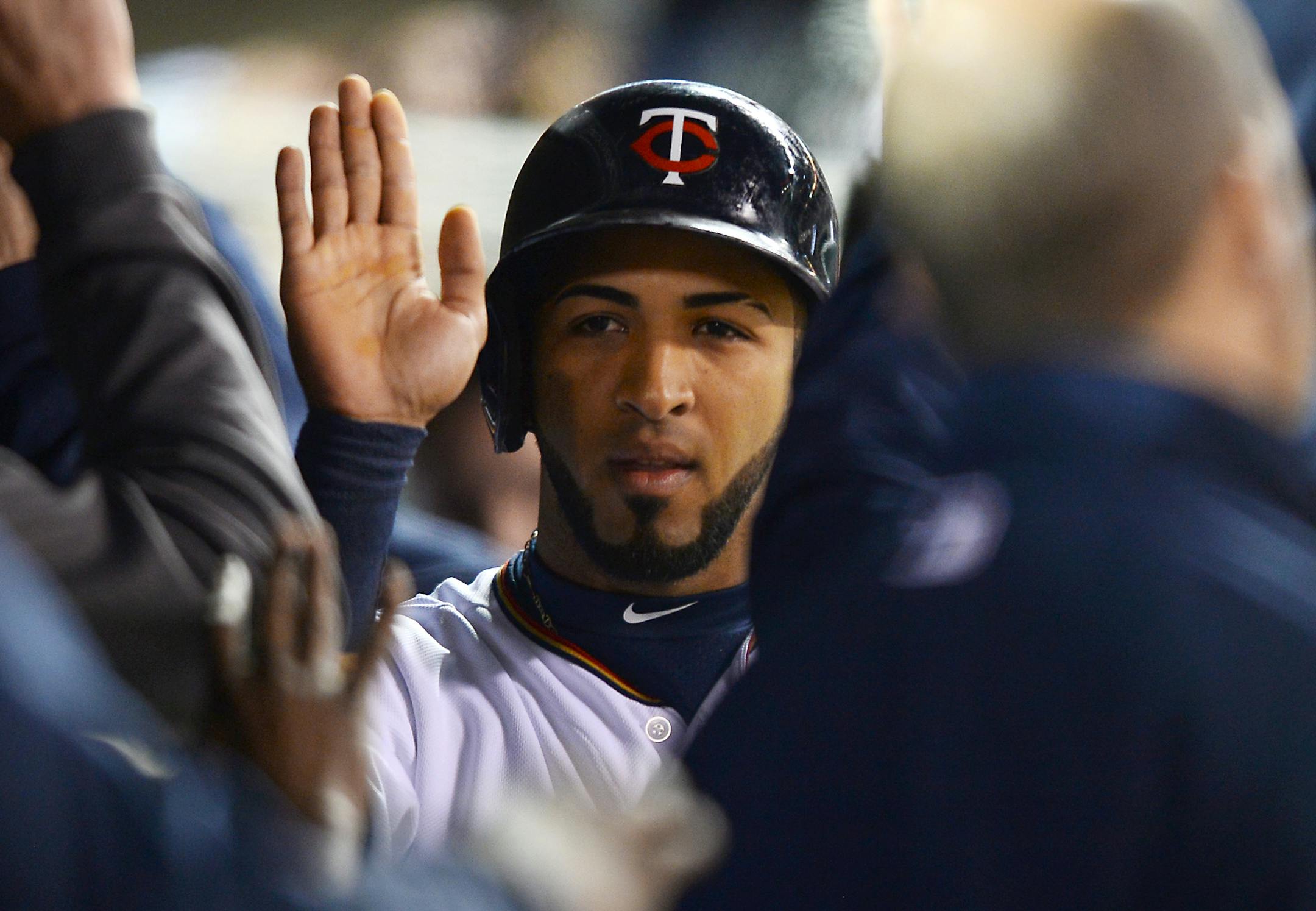 As a rookie this year, Eddie Rosario will not be eligible for a major raise through arbitration for at least another two years.