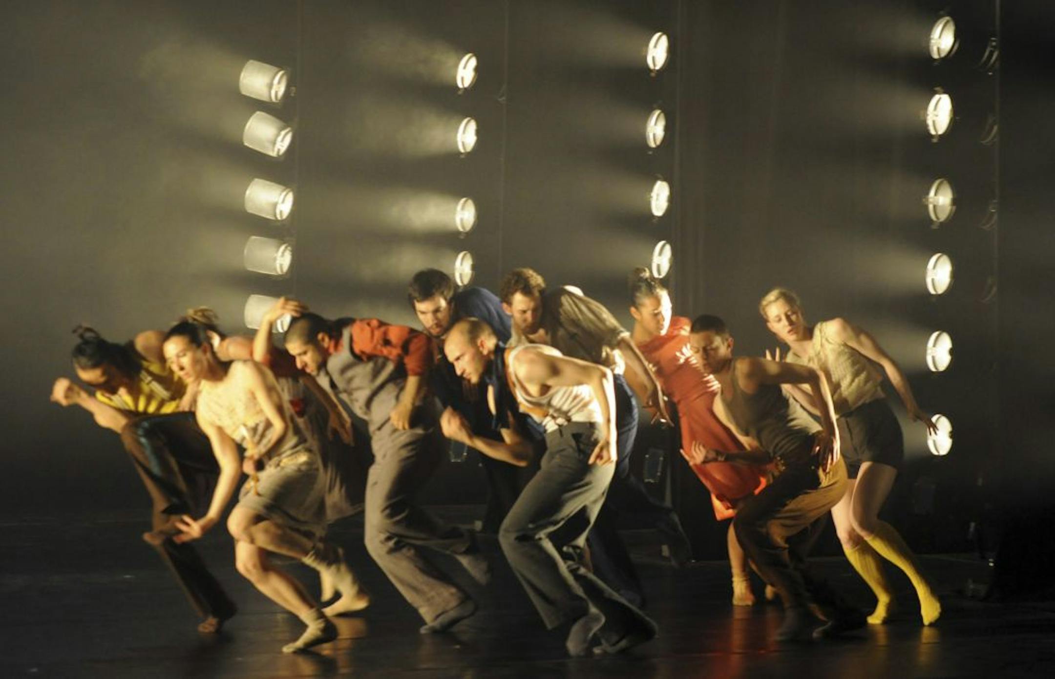 Hofesh Shechter Company in "Political Mother," performed in Minneapolis on Nov. 13.